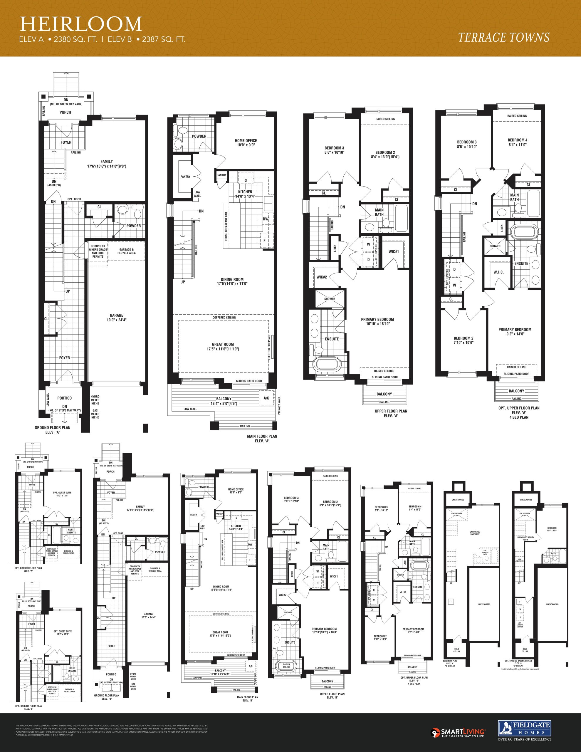 Heirloom floor plan