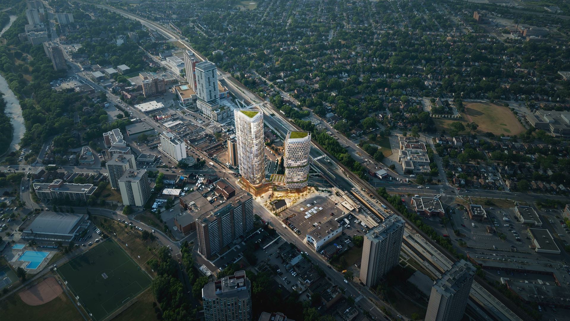 Weston Park in Toronto — rendering 2