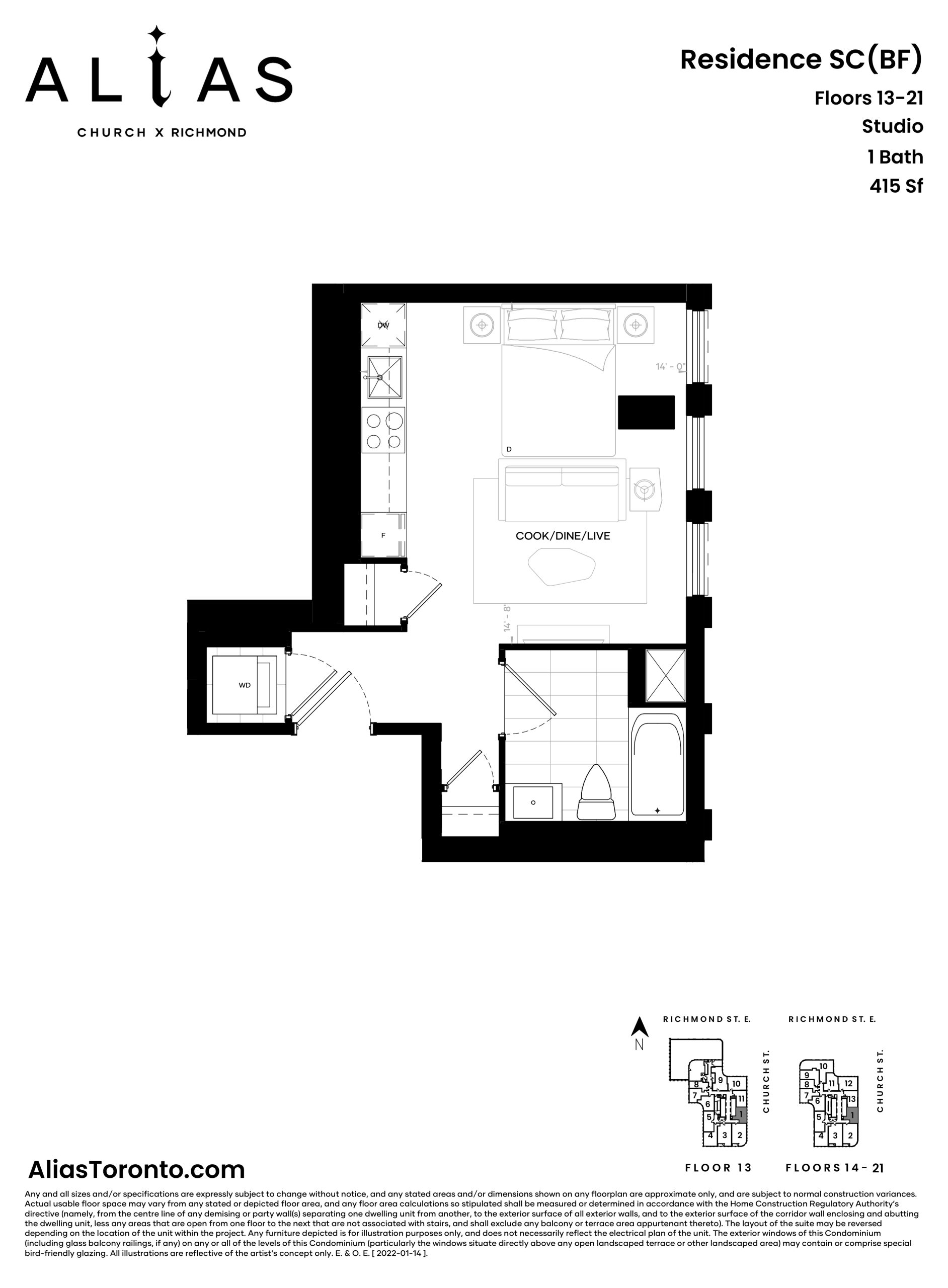 Residence SC(BF) floor plan