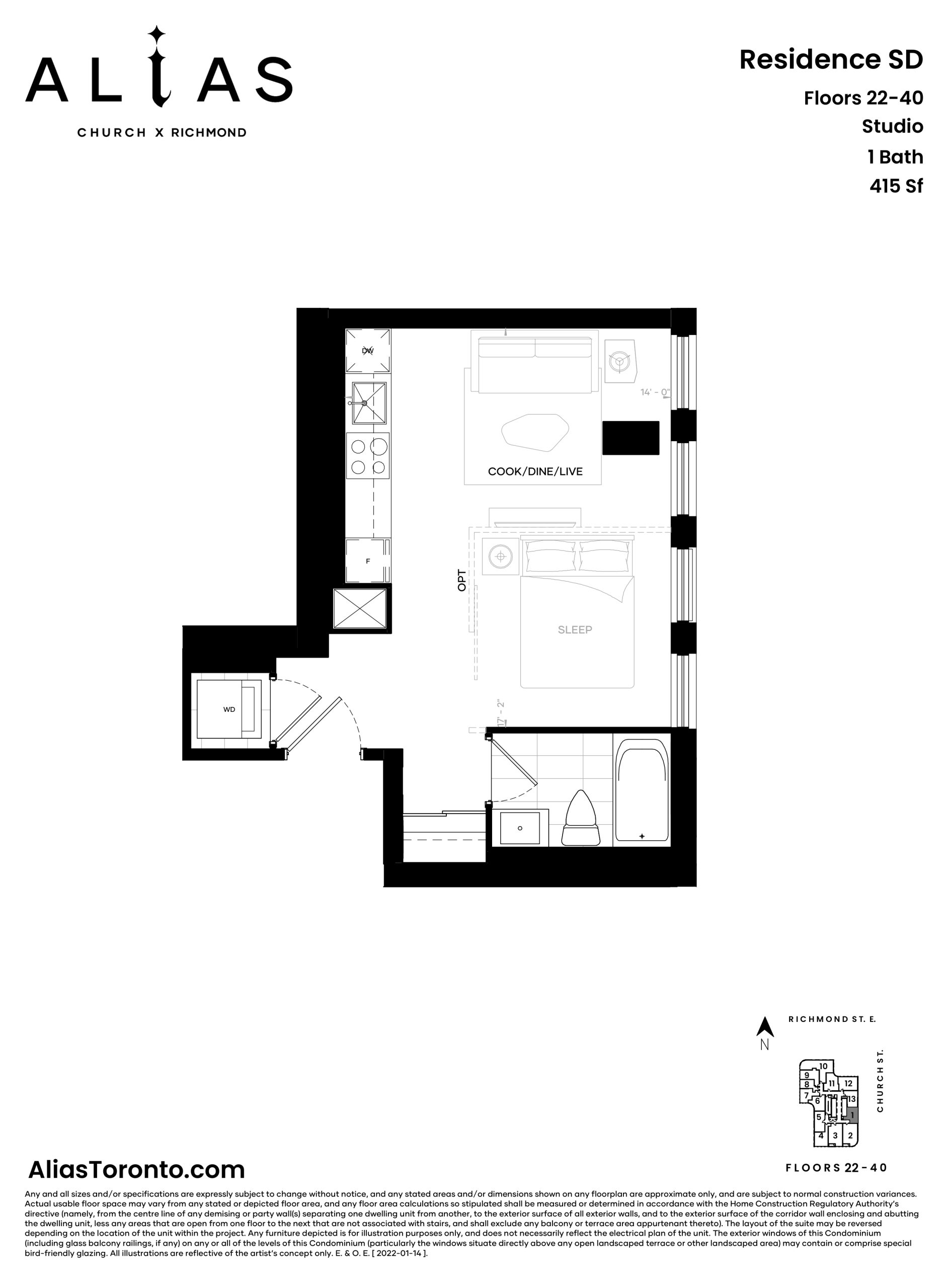 Residence SD floor plan