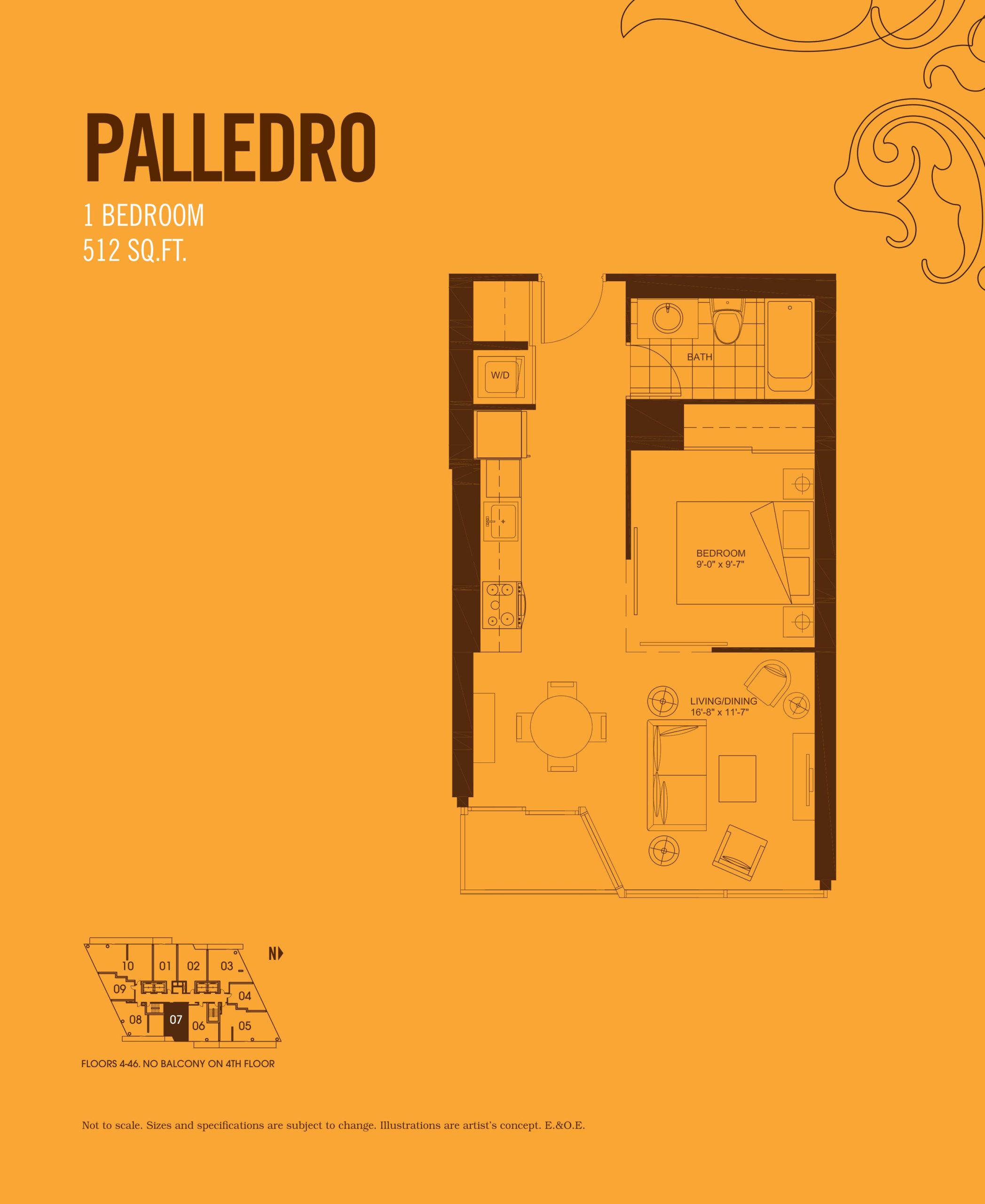 Palledro floor plan