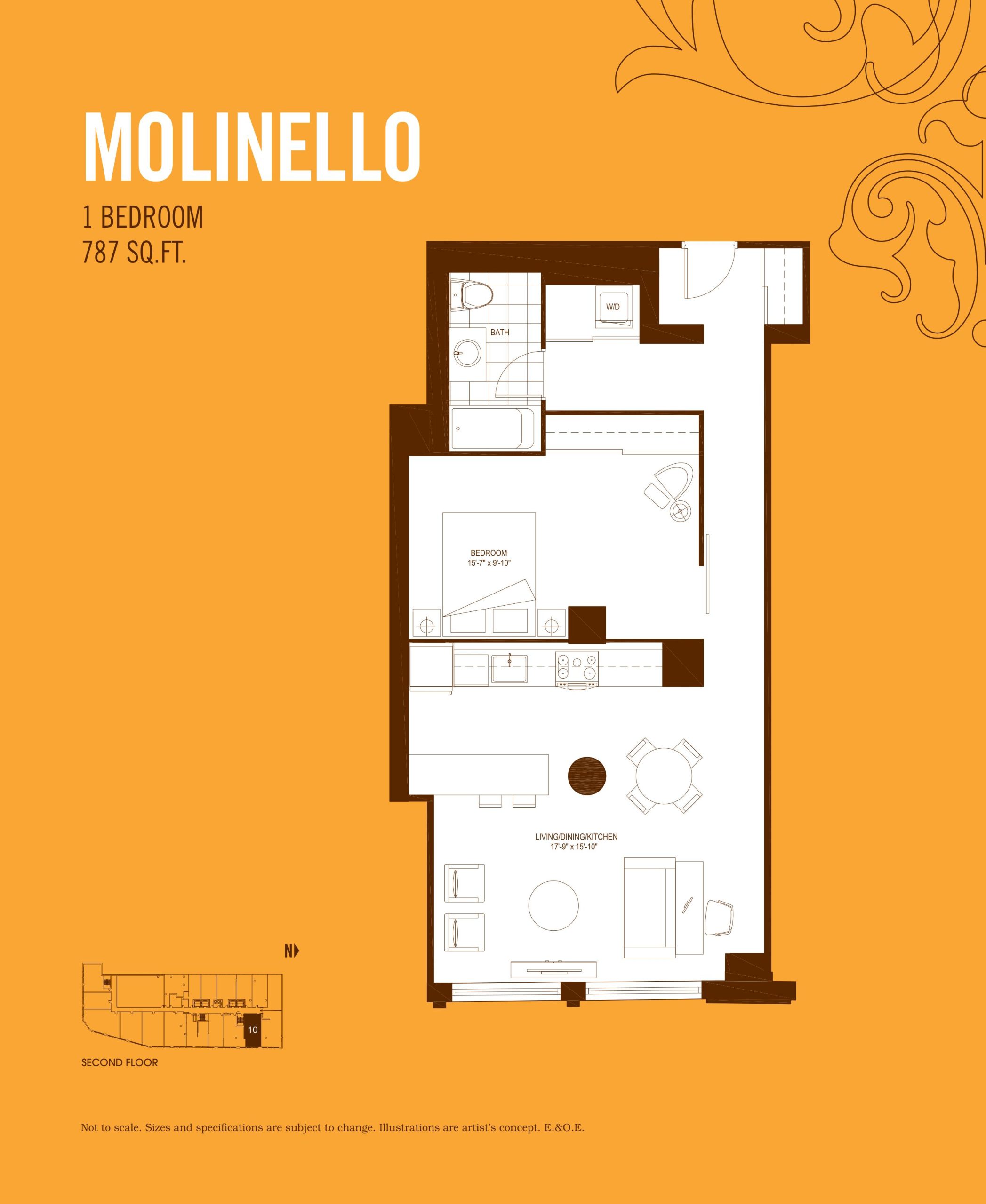 Molinello floor plan