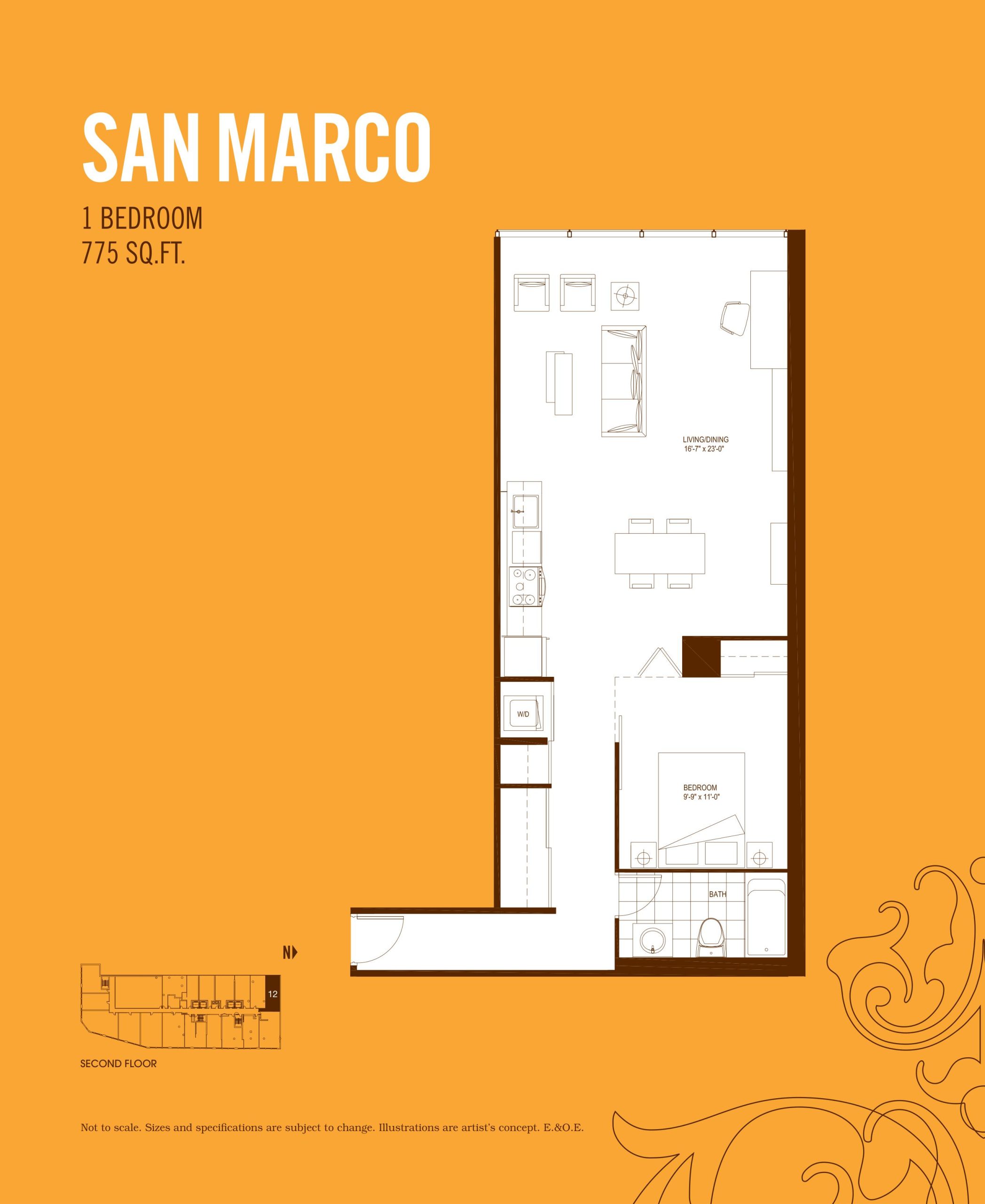 San Marco floor plan