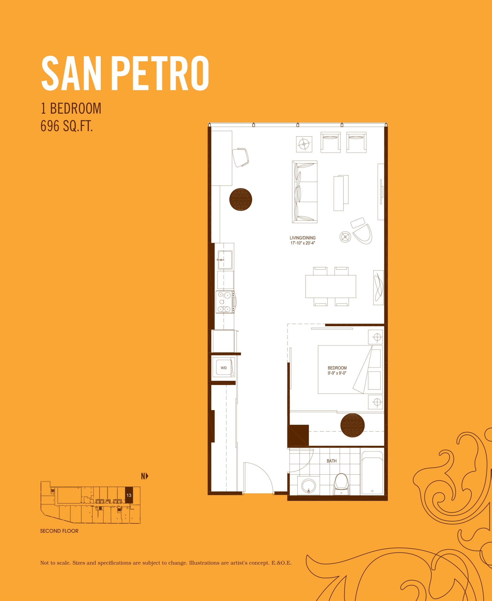 San Petro floor plan