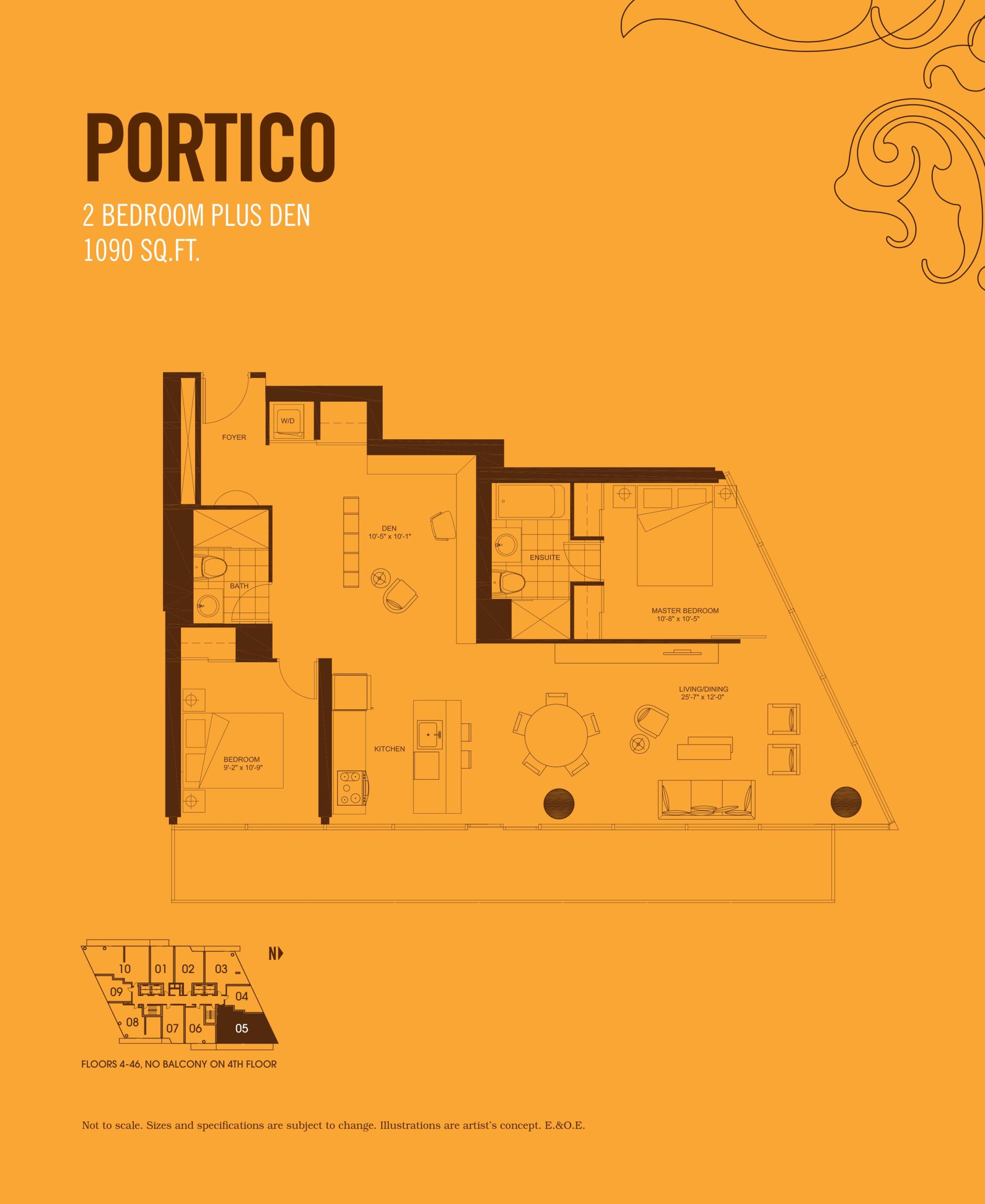 Portico floor plan