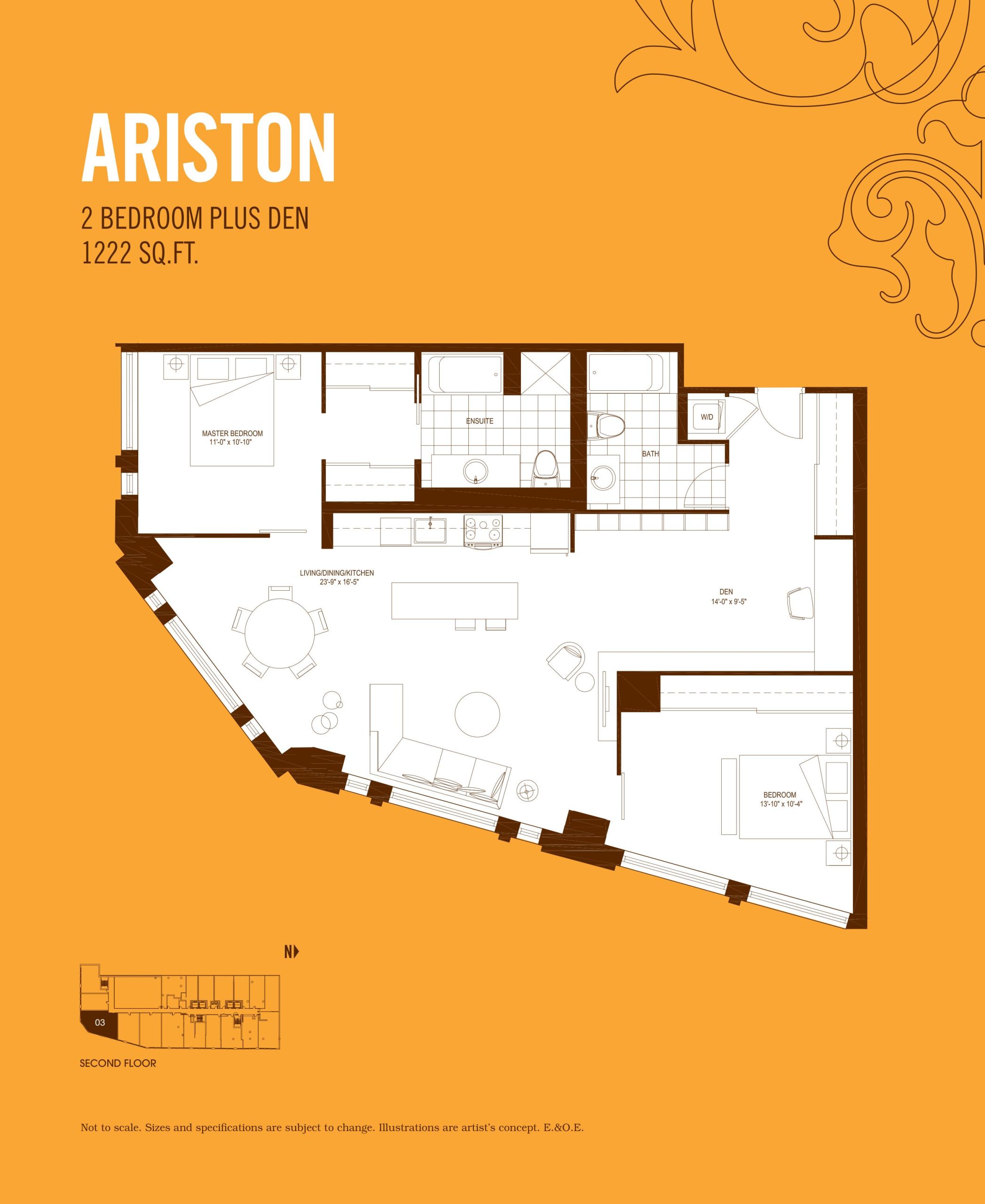 Ariston floor plan