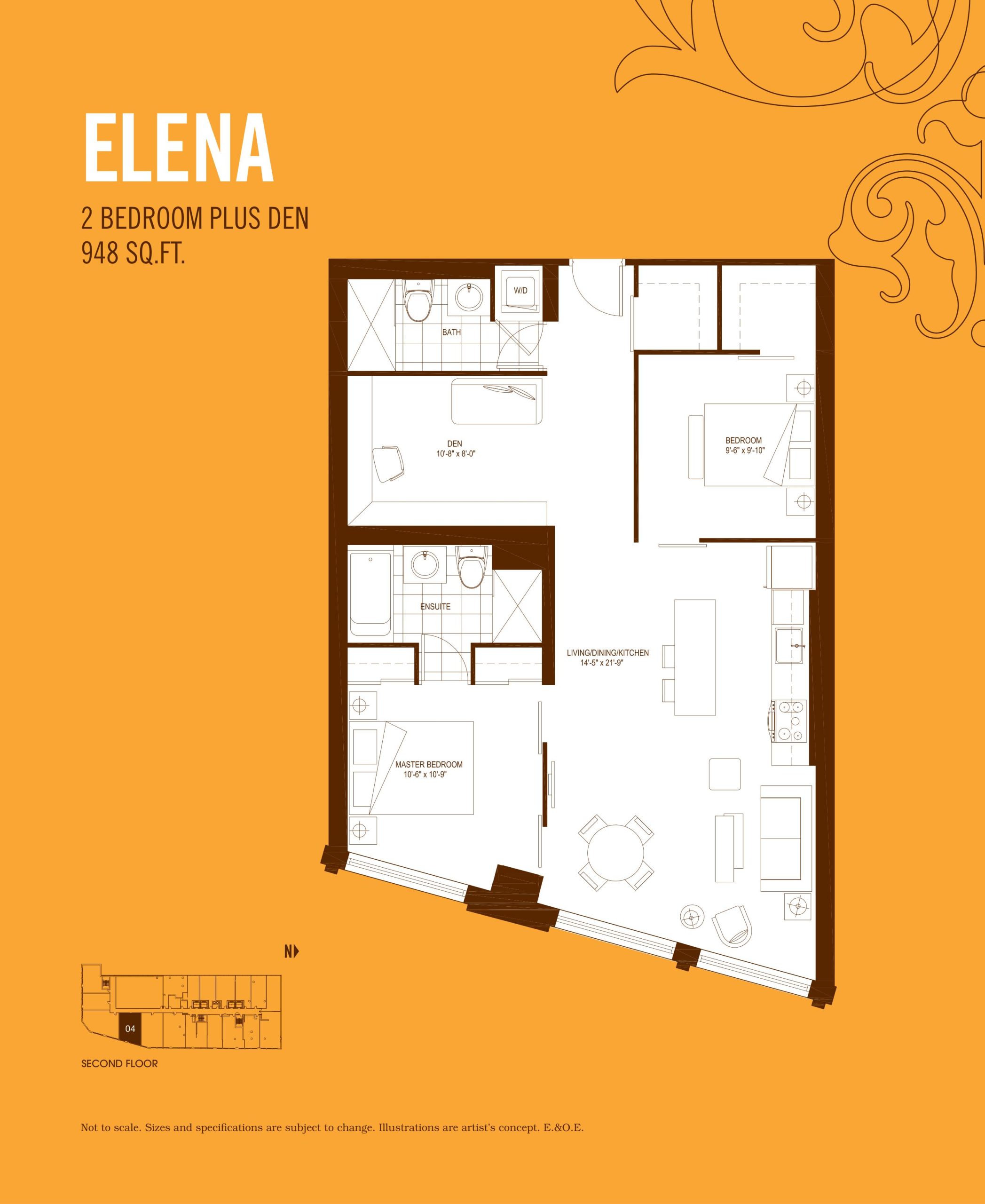 Elena floor plan