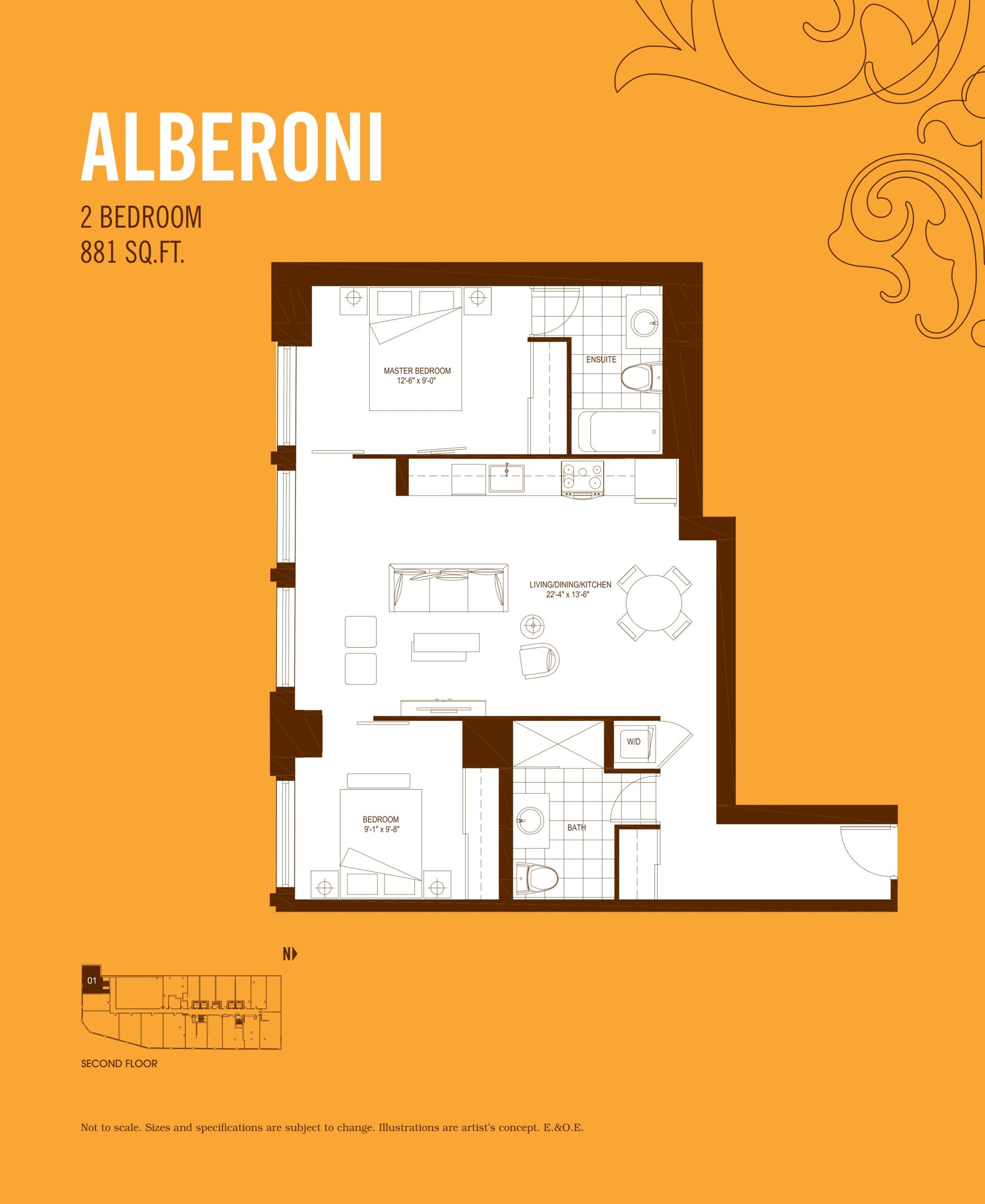 Alberoni floor plan