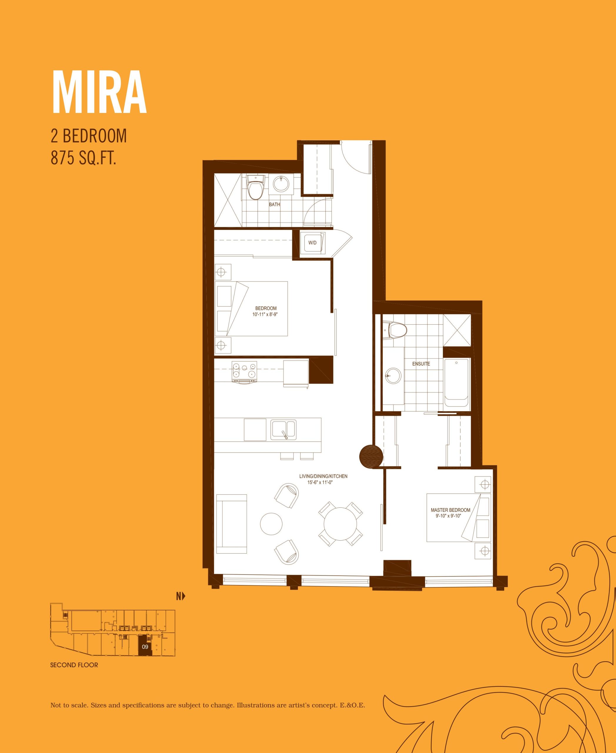 Mira floor plan