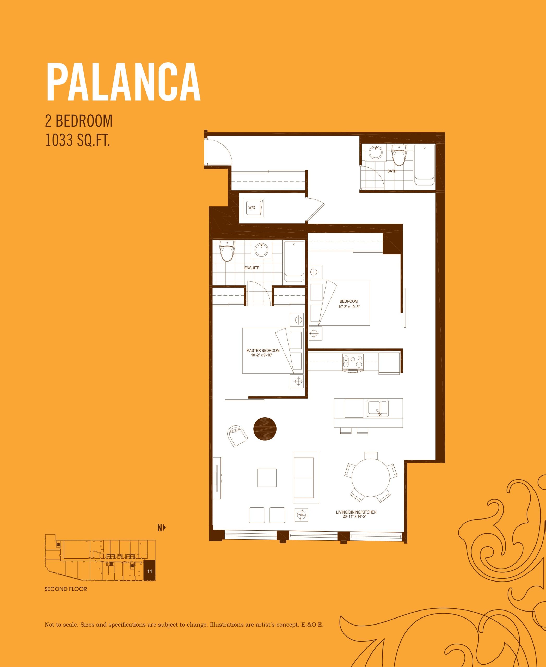 Palanca floor plan