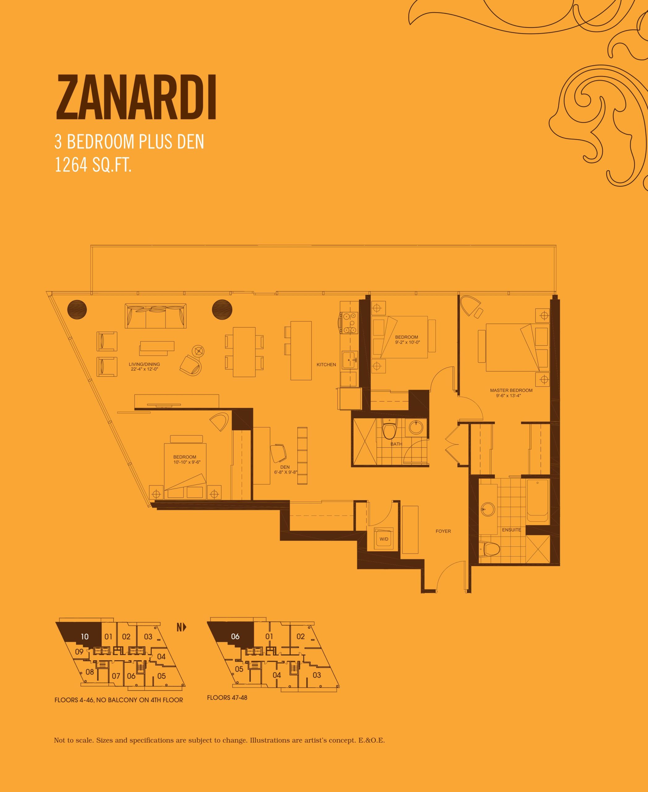 Zanardi floor plan