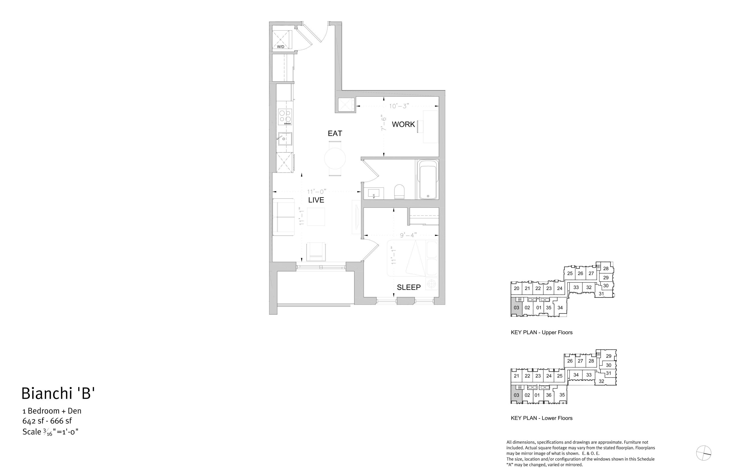 Bianchi 'B' floor plan