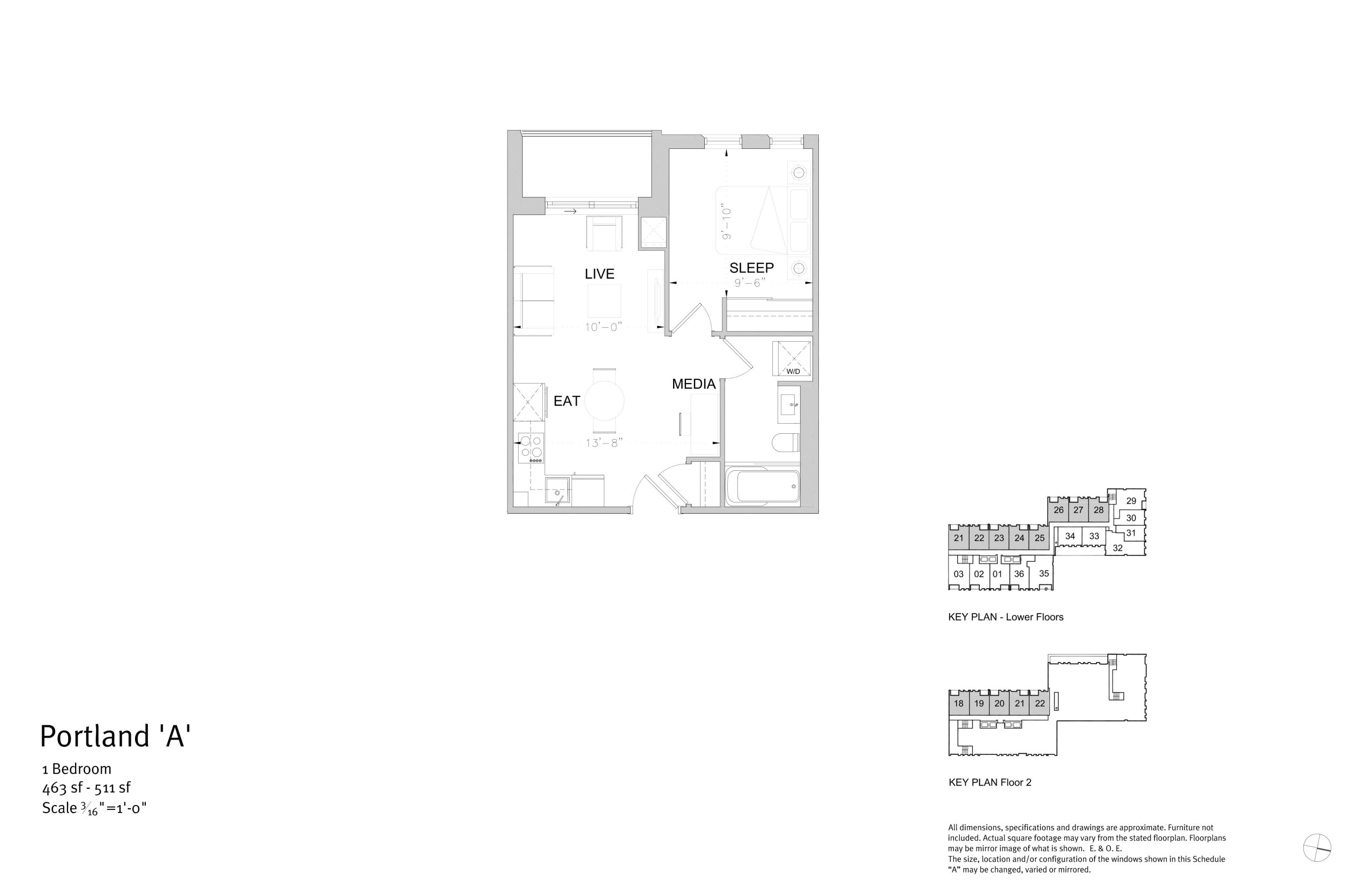 Portland 'A' floor plan