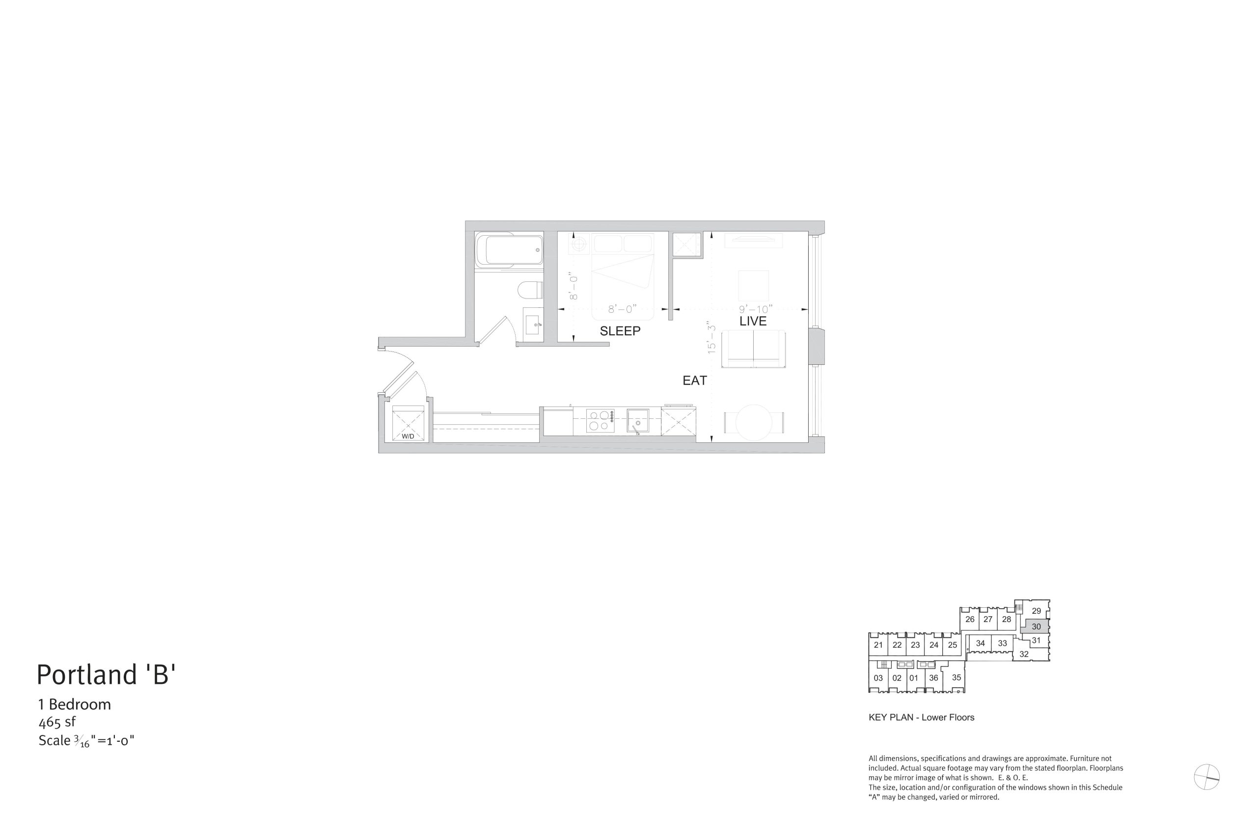 Portland 'B' floor plan
