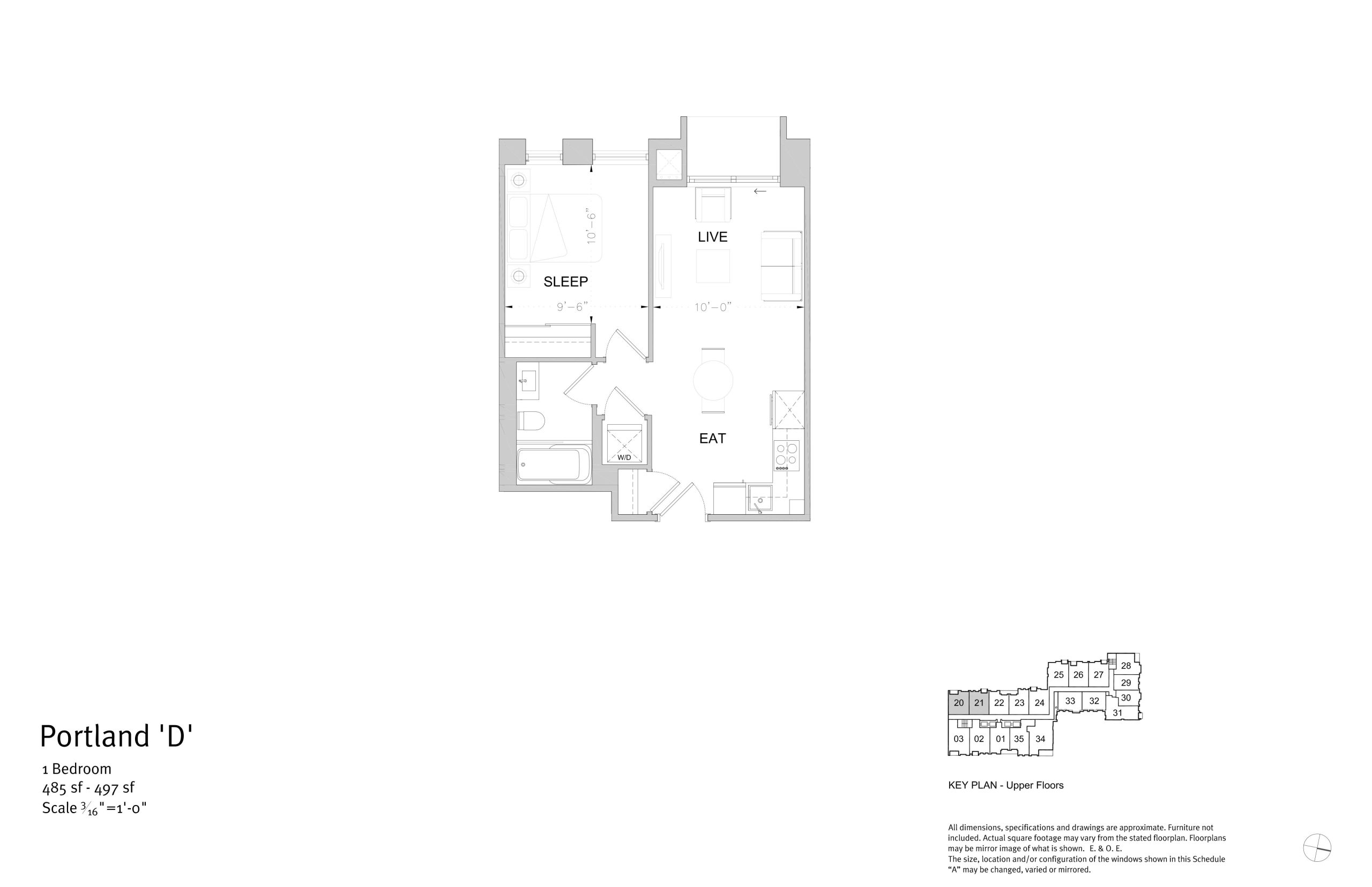 Portland 'D' floor plan