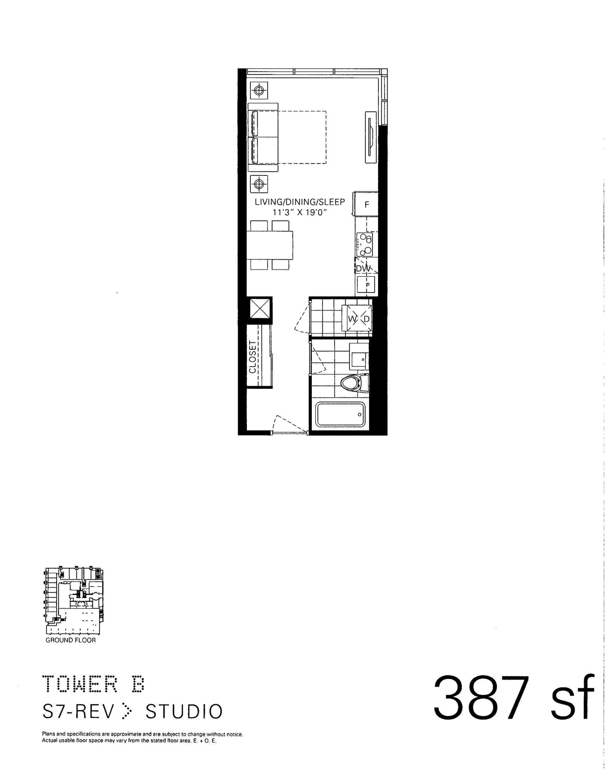 S7-Rev - Tower B floor plan