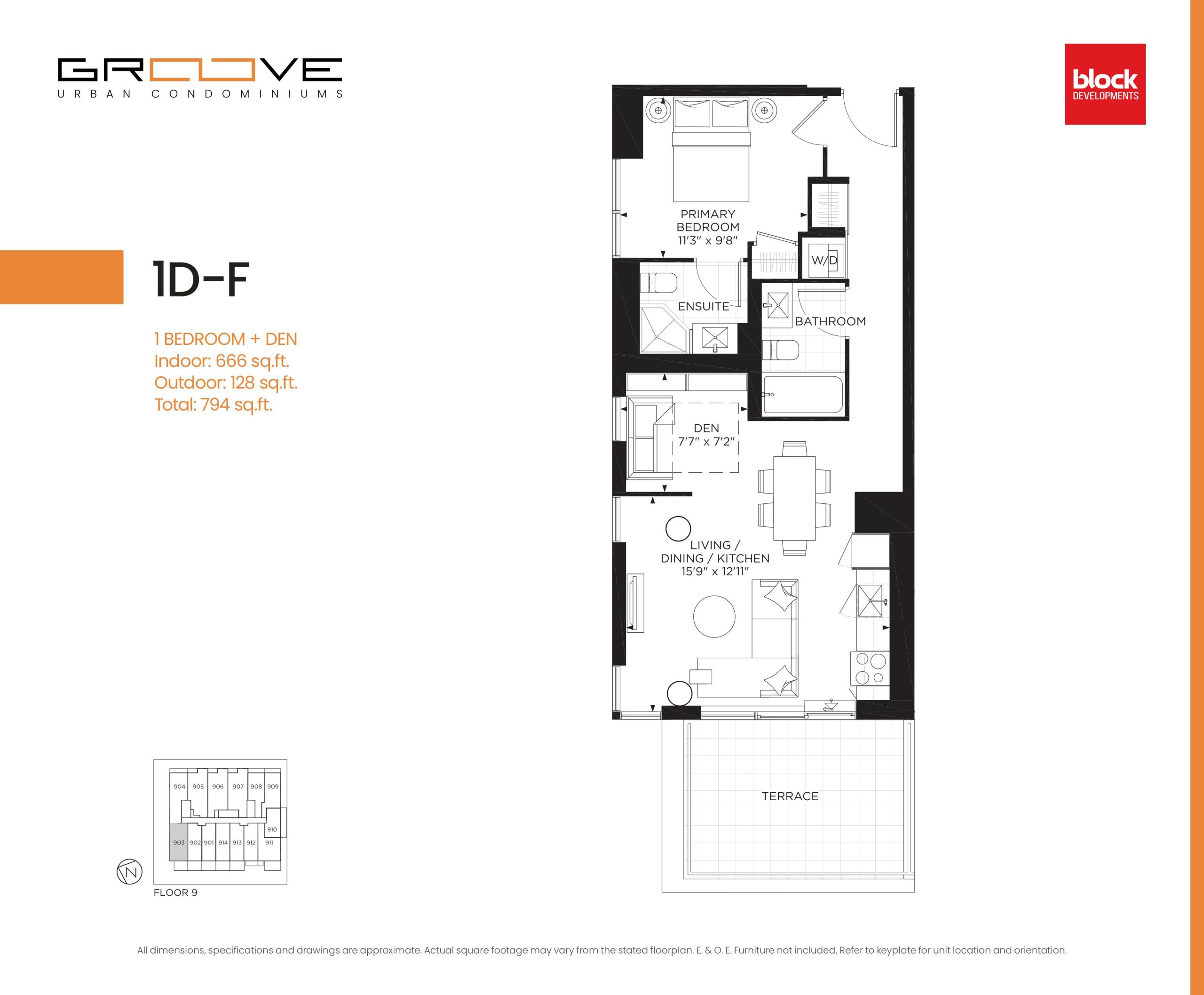 1D-F floor plan
