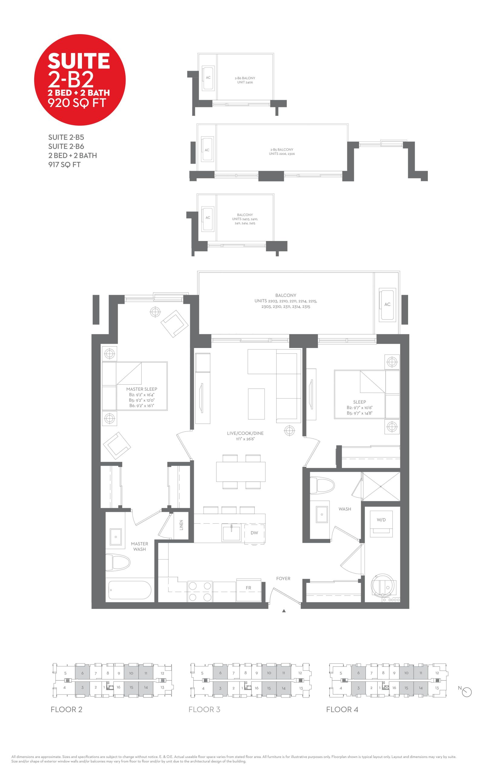 Suite 2-B2 floor plan