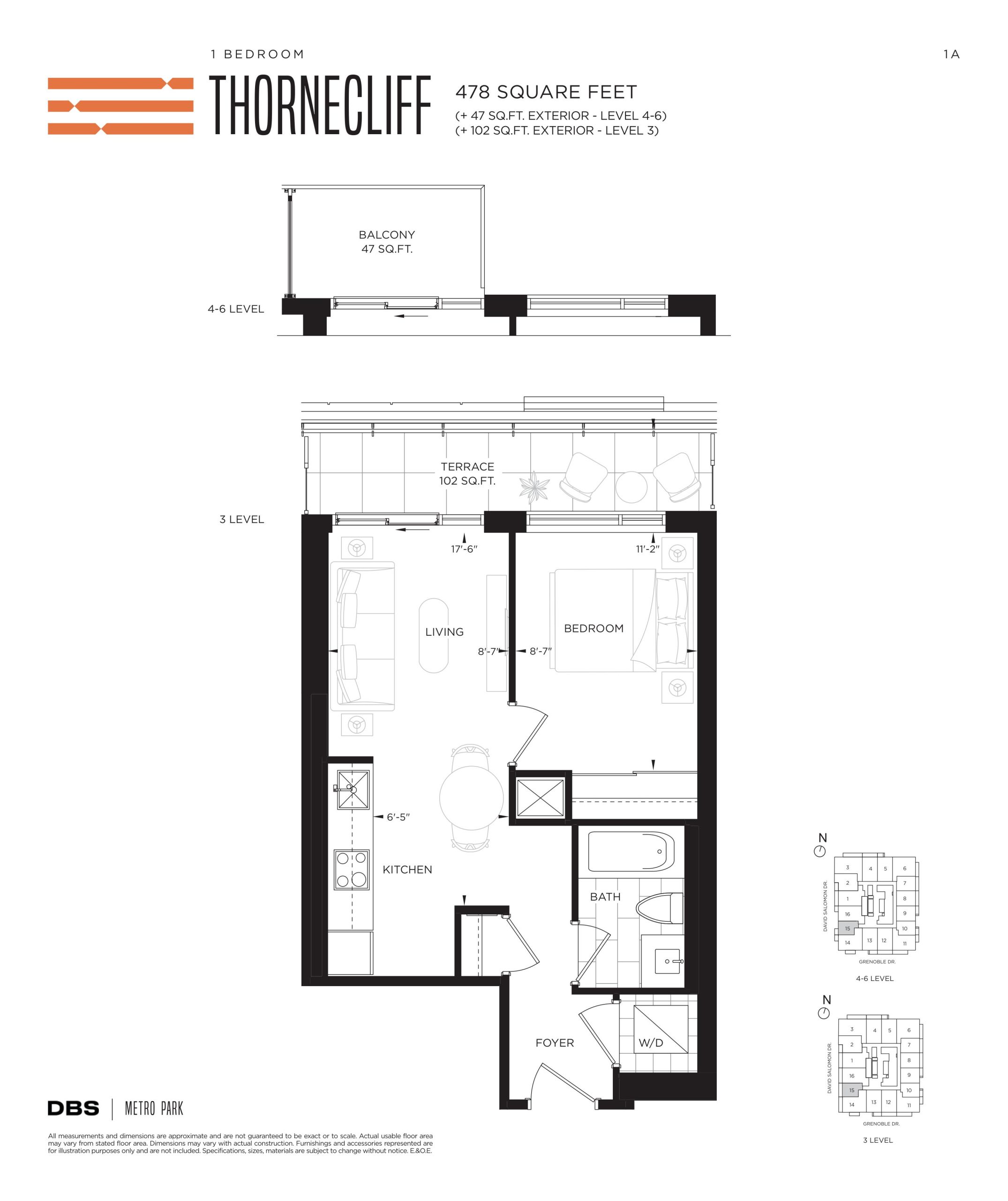Thornecliff floor plan