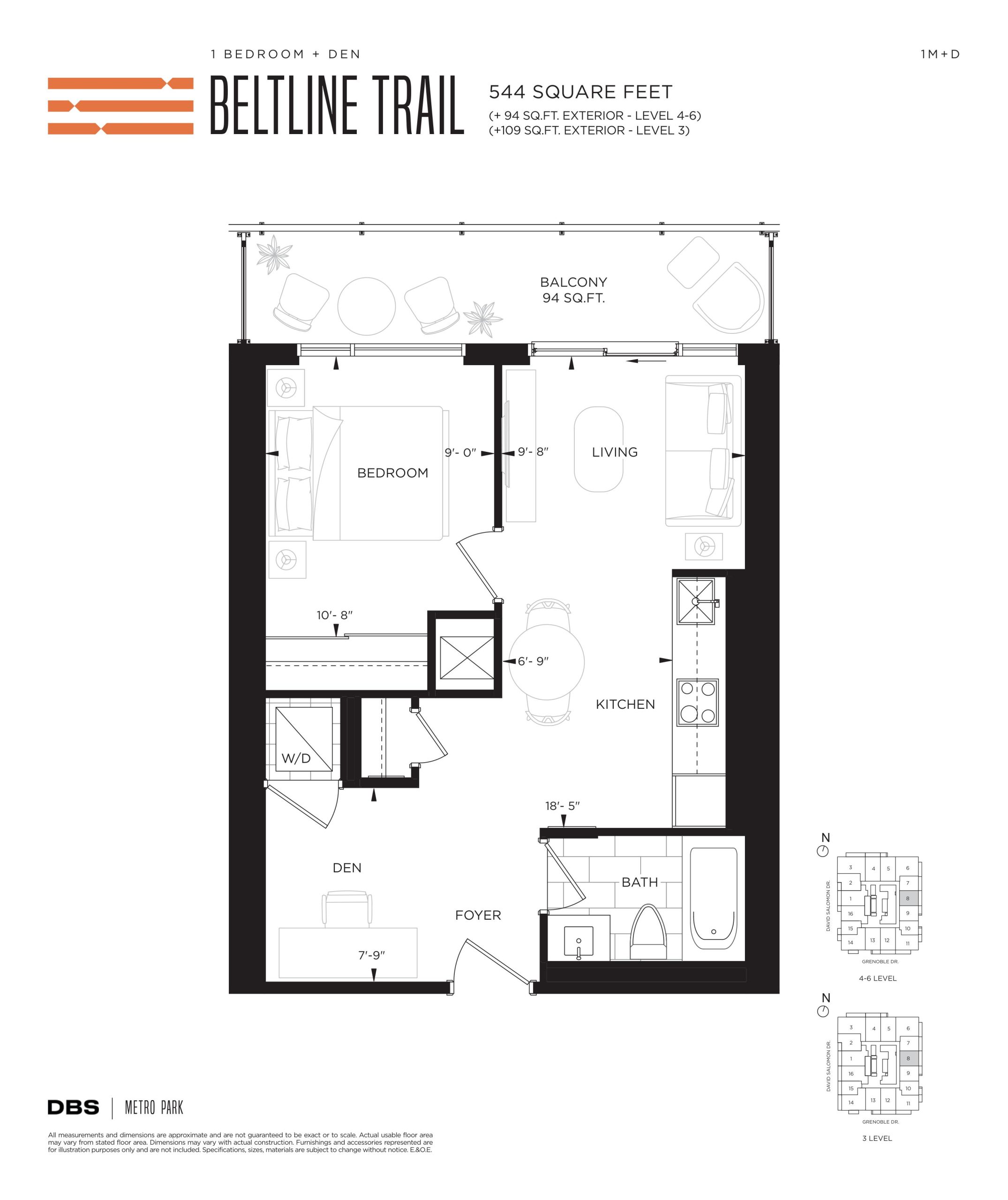Beltline Trail floor plan