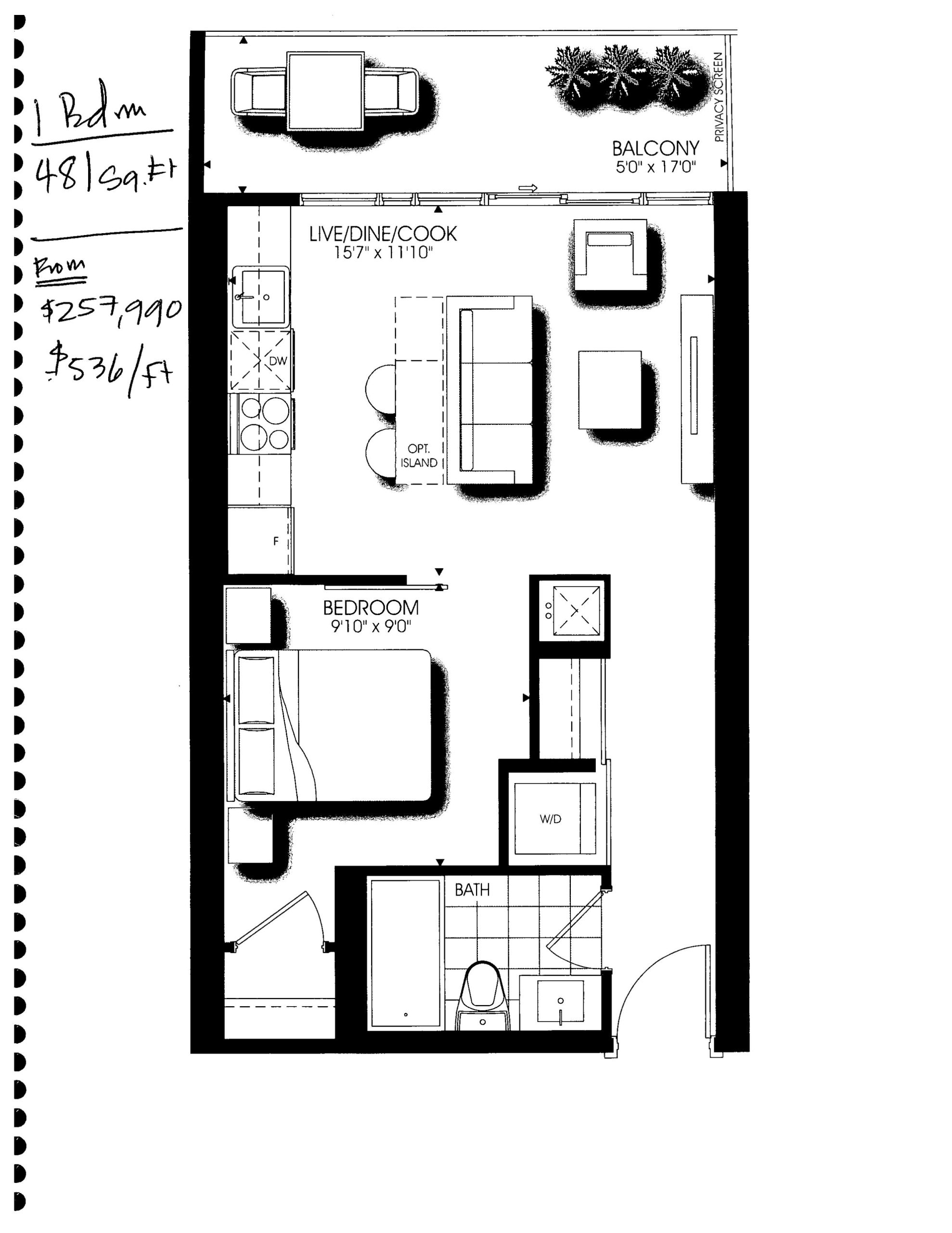 A481 floor plan