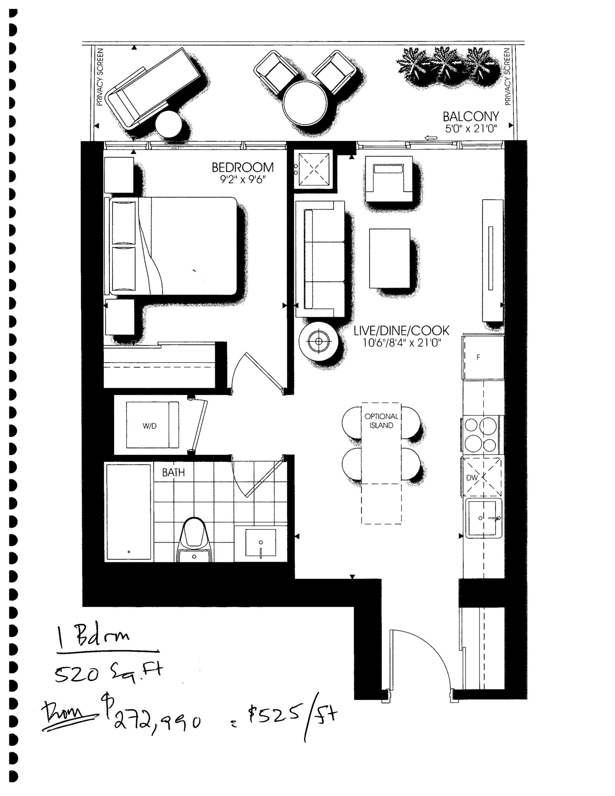 A520 floor plan