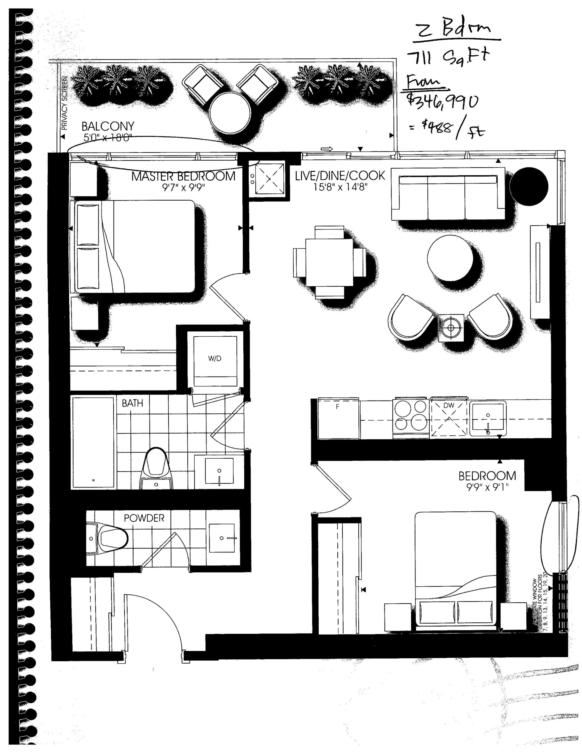 C711 floor plan