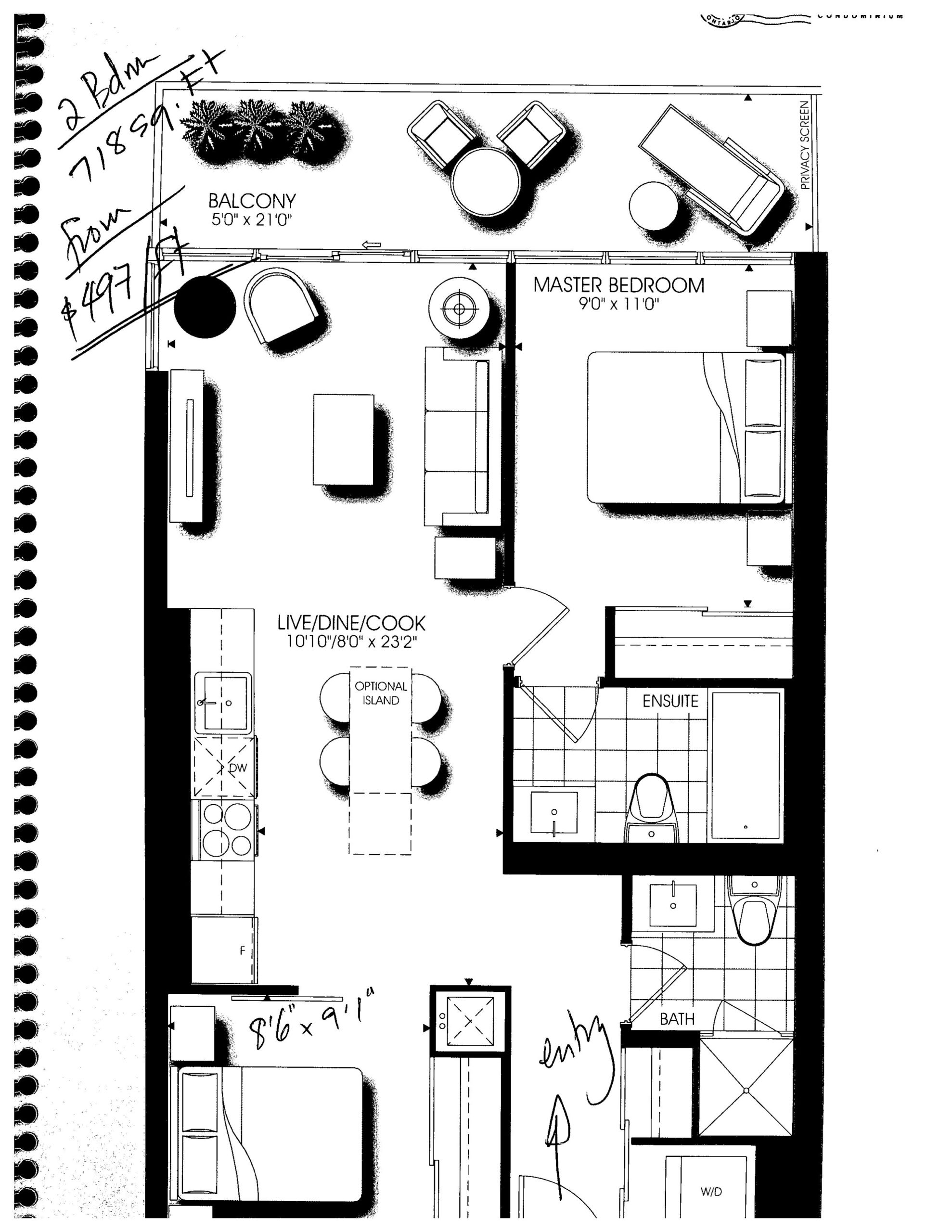 C718 floor plan