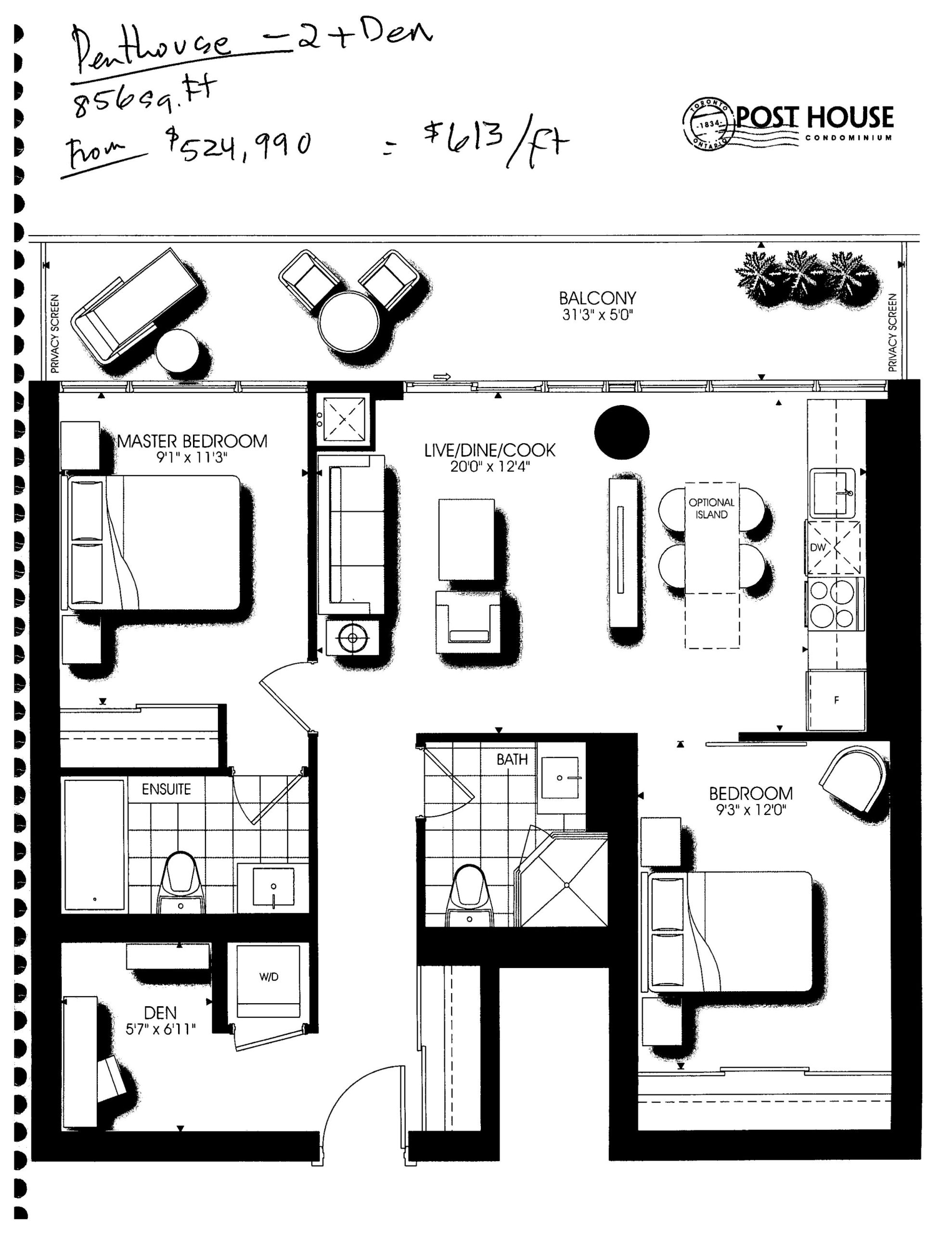 P856 floor plan