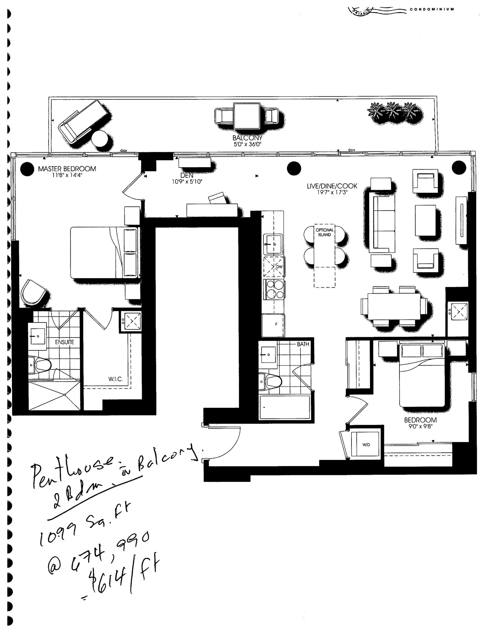 P1099 floor plan
