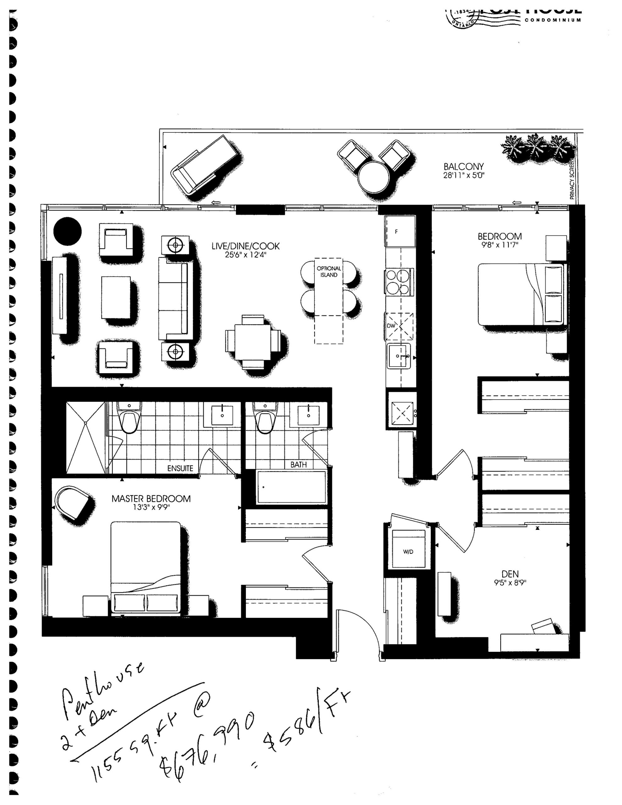 P1155 floor plan