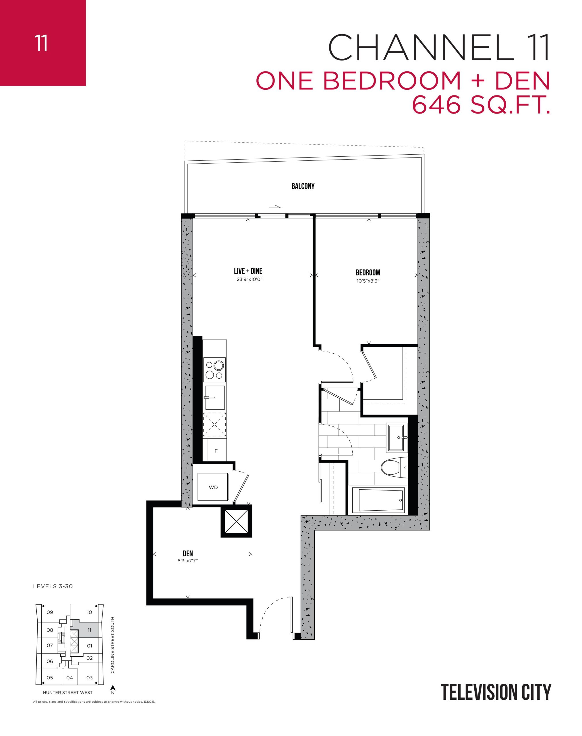 Channel 11 floor plan