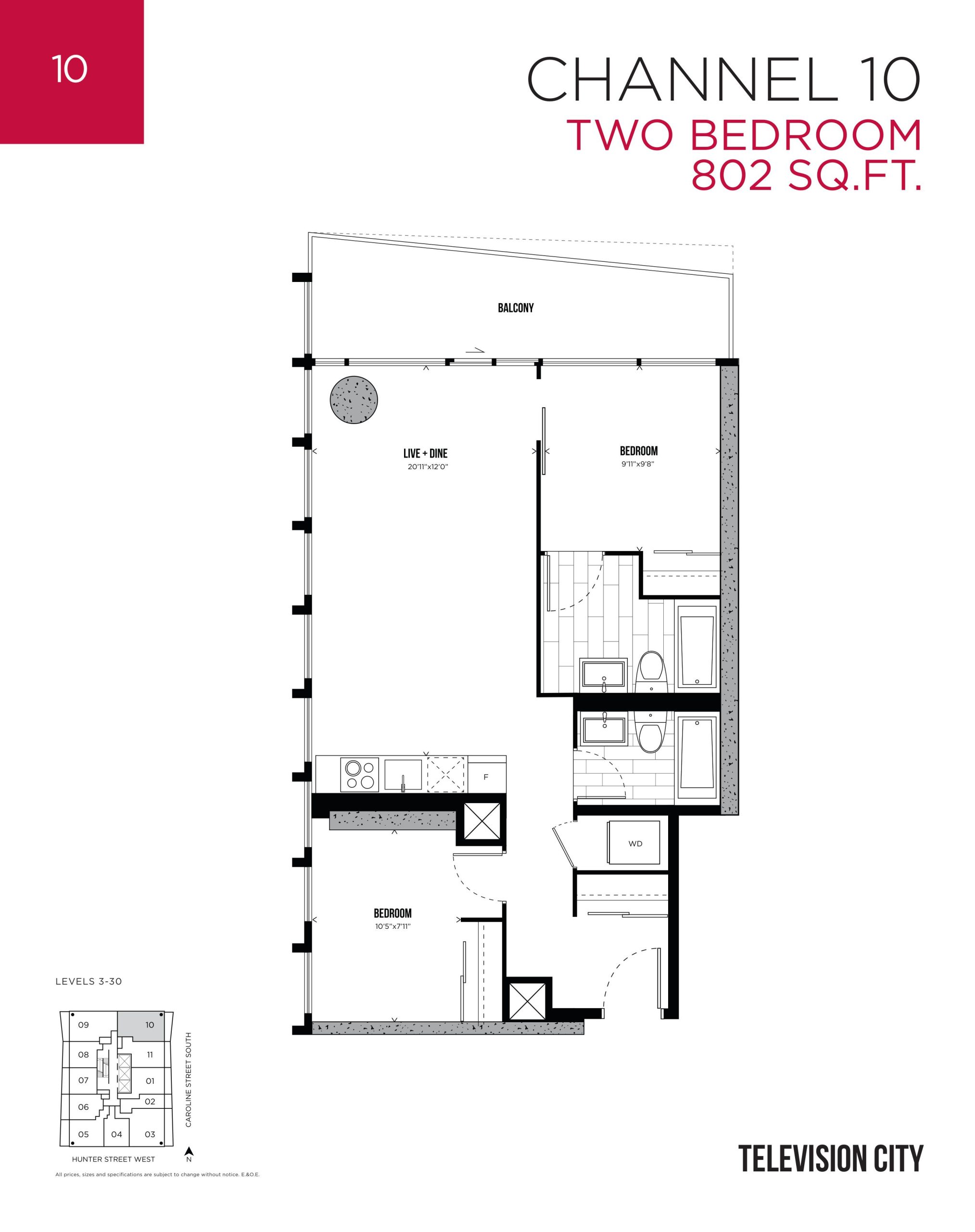 Channel 10 floor plan