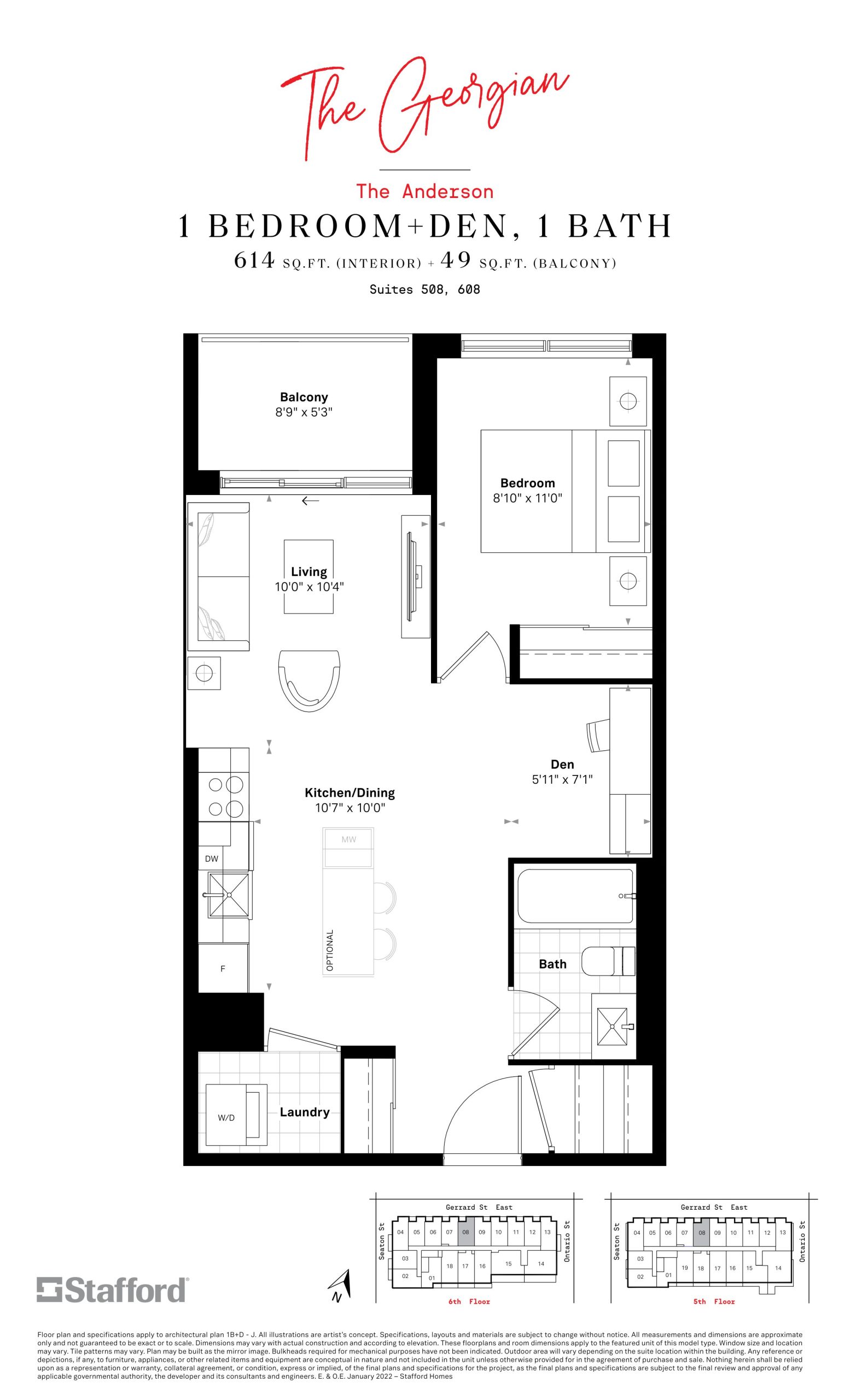 The Anderson floor plan