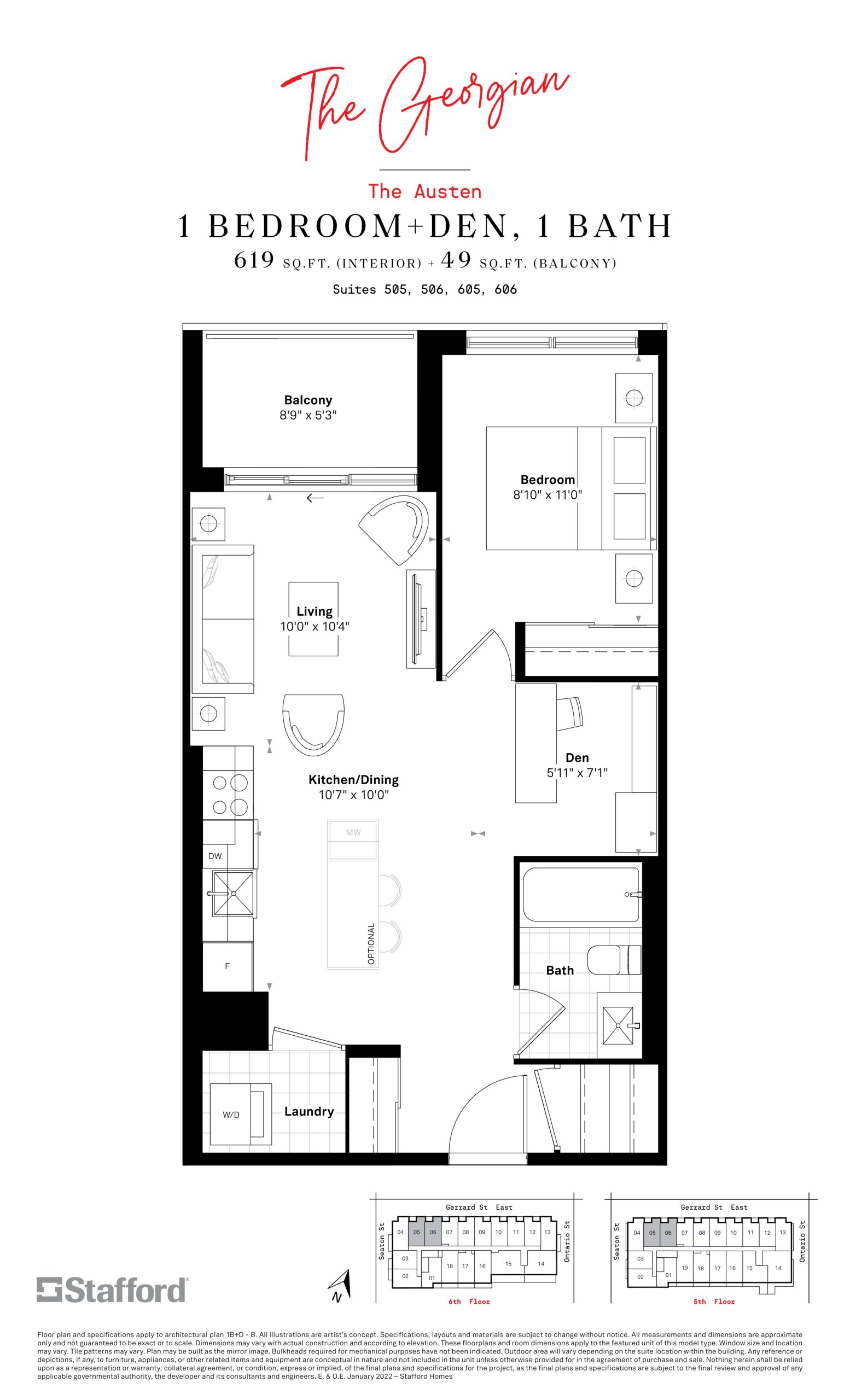 The Austen floor plan