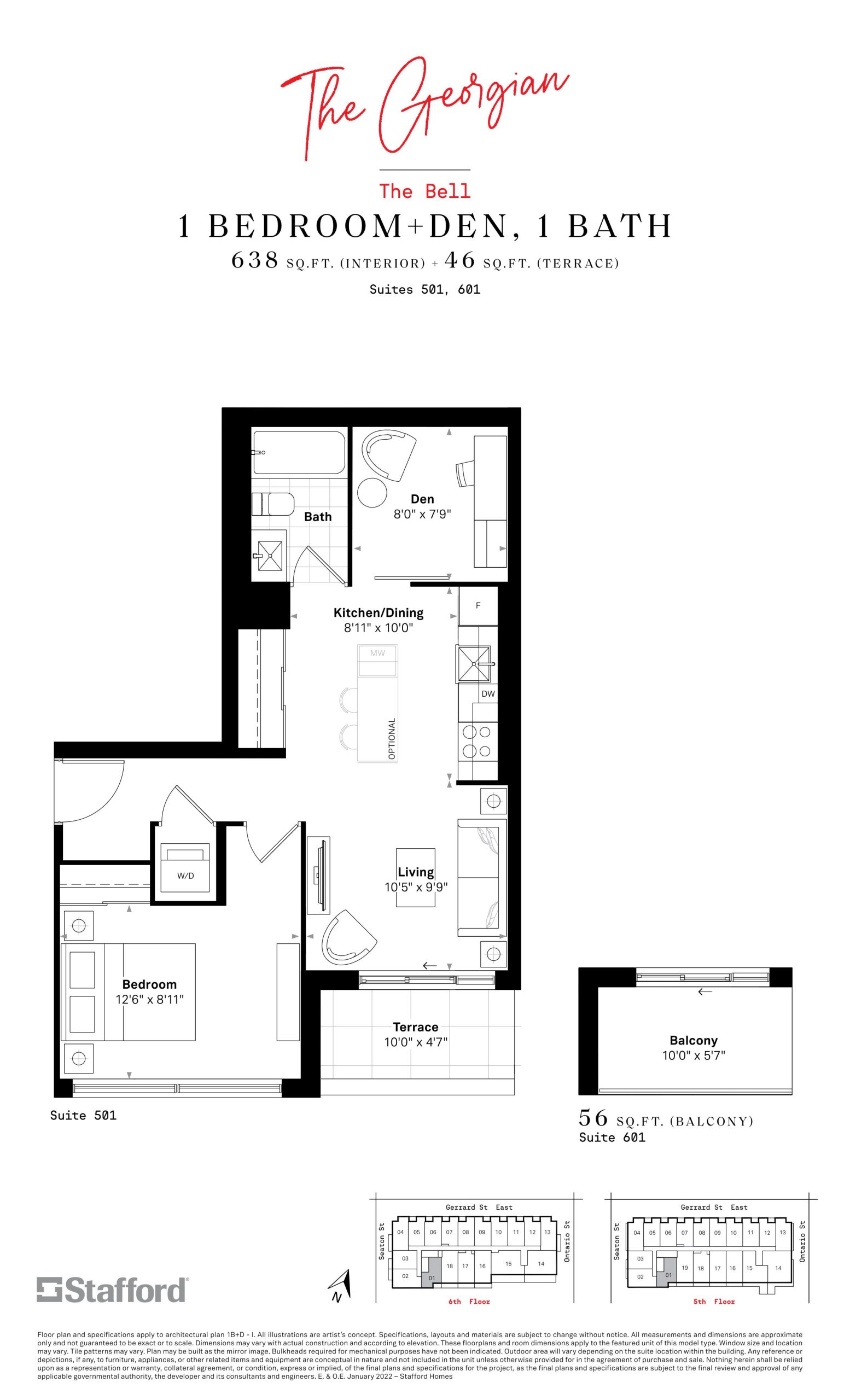 The Bell floor plan