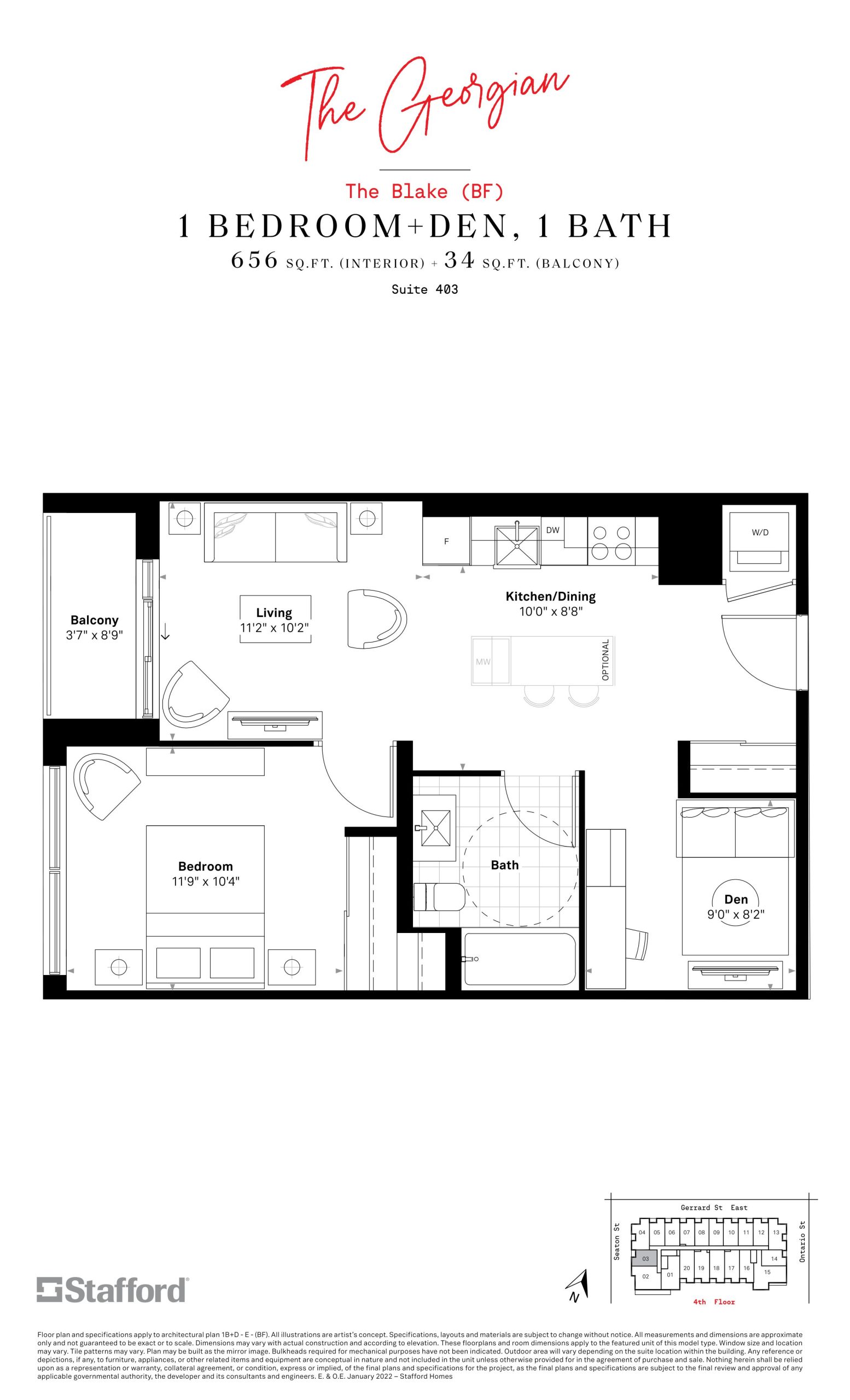 The Blake (BF) floor plan