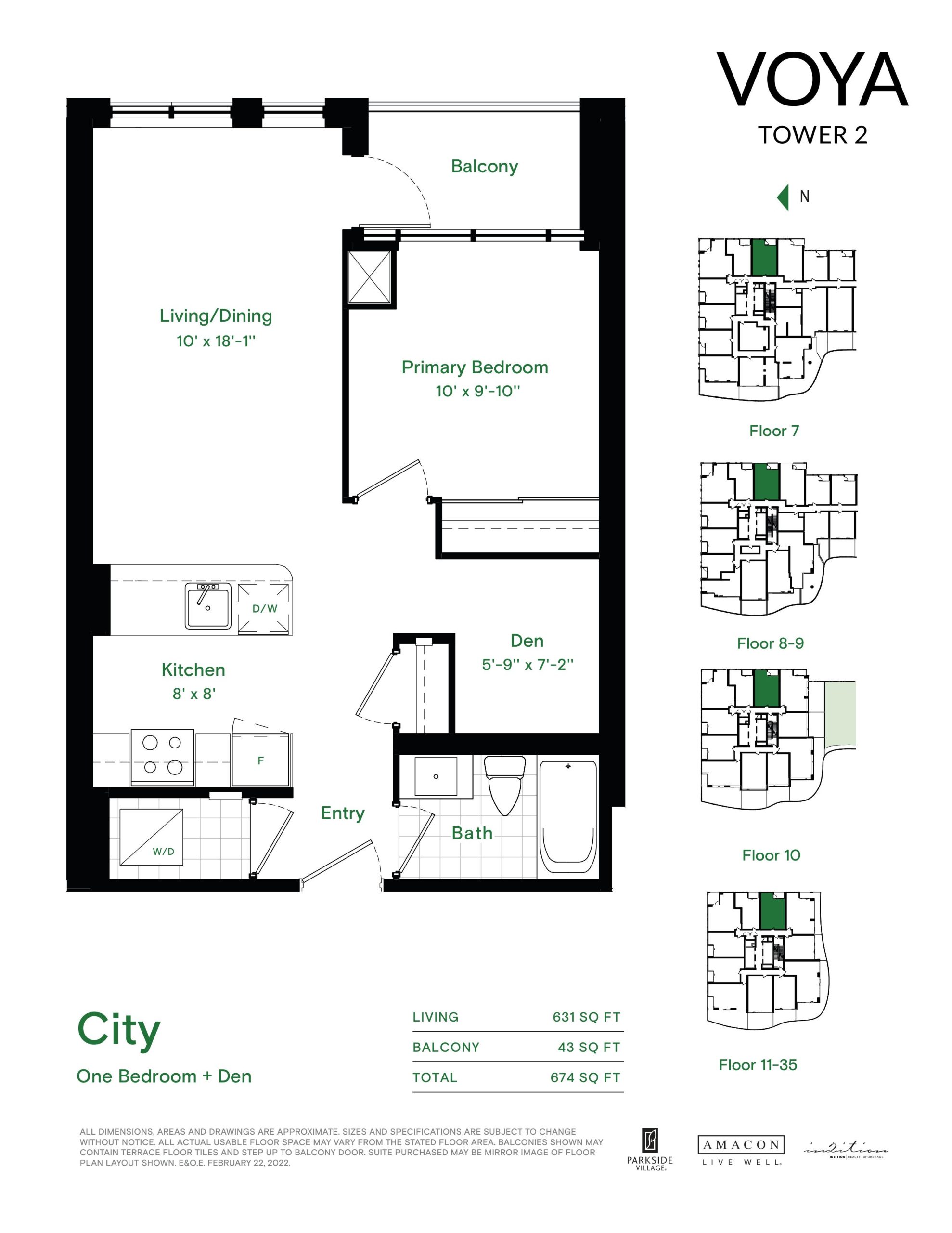 City - Typical floor plan