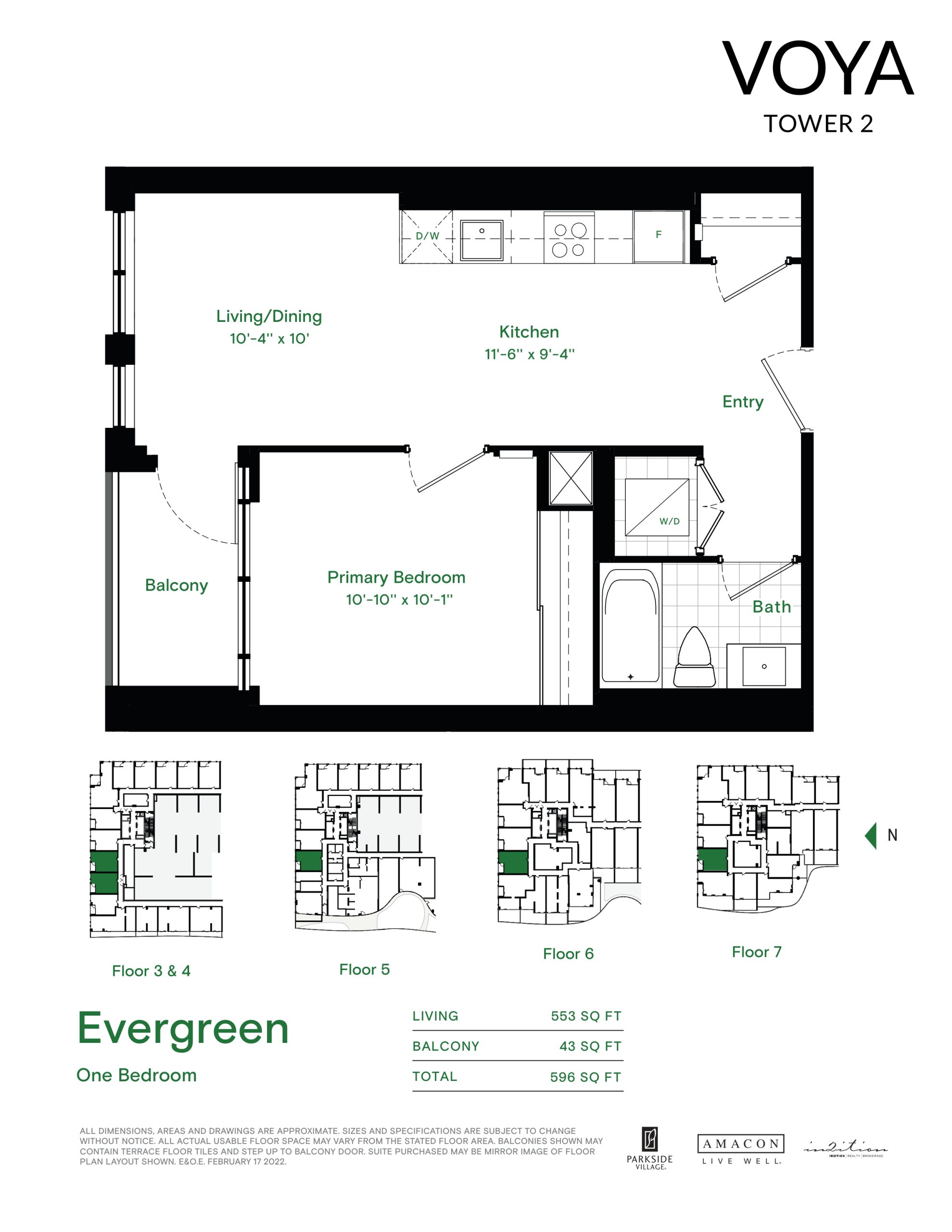 Evergreen - Podium floor plan