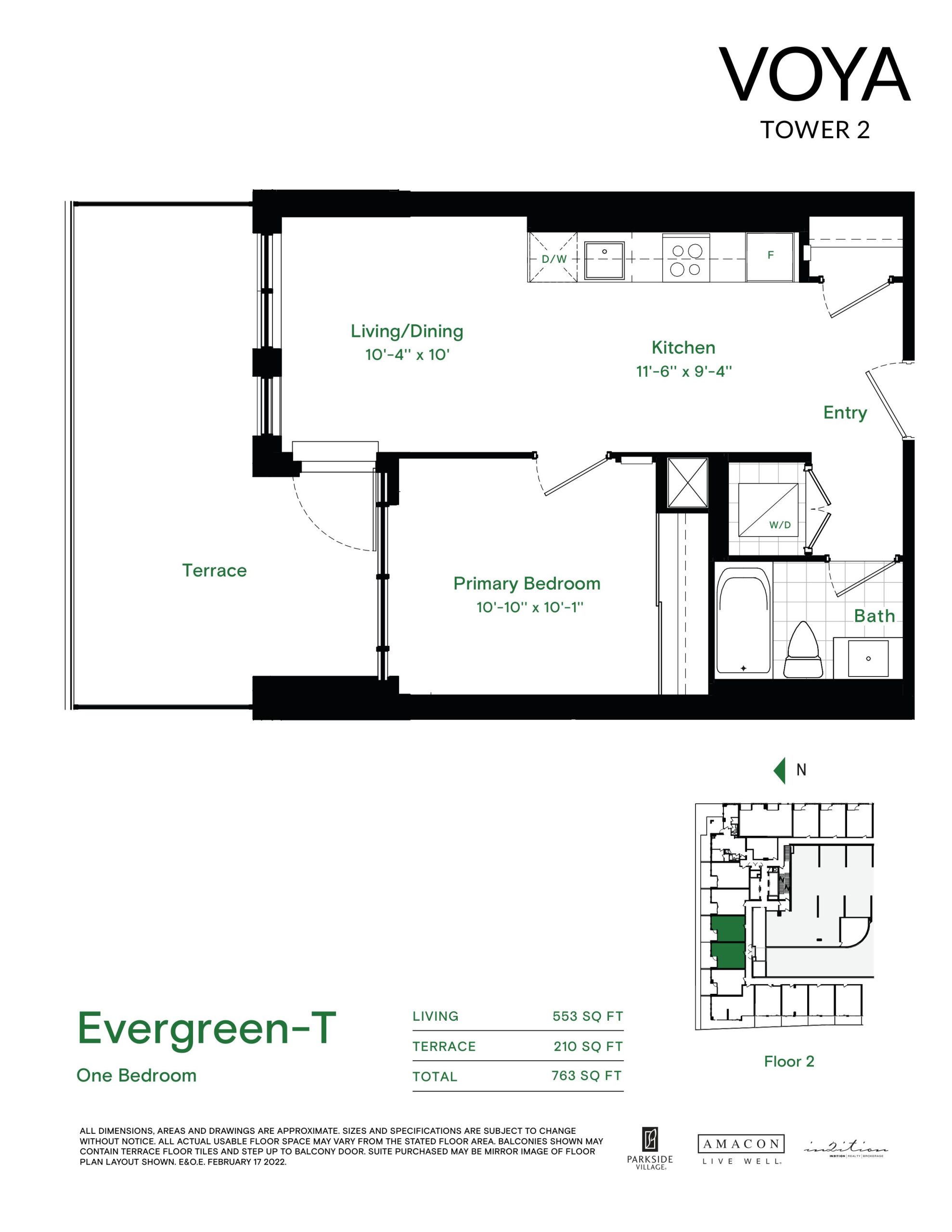 Evergreen-T - Podium floor plan