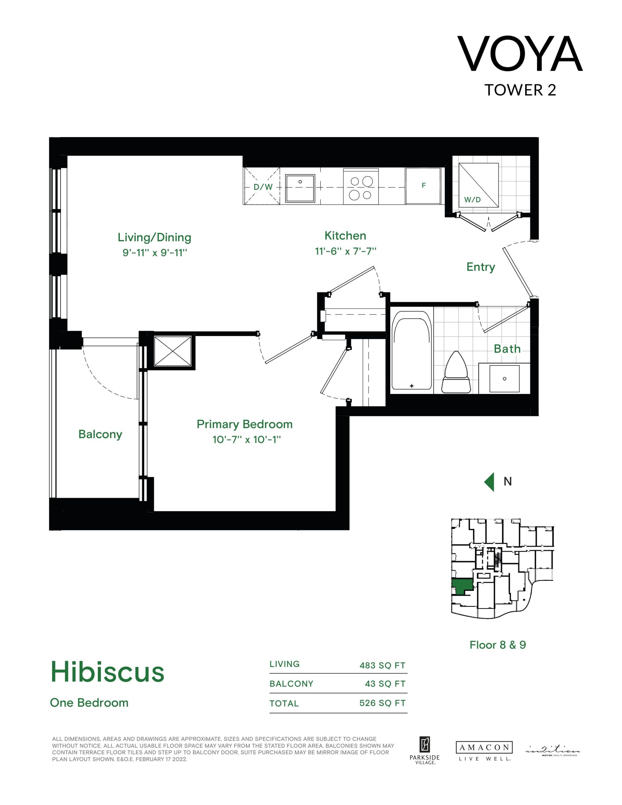 Hibiscus floor plan