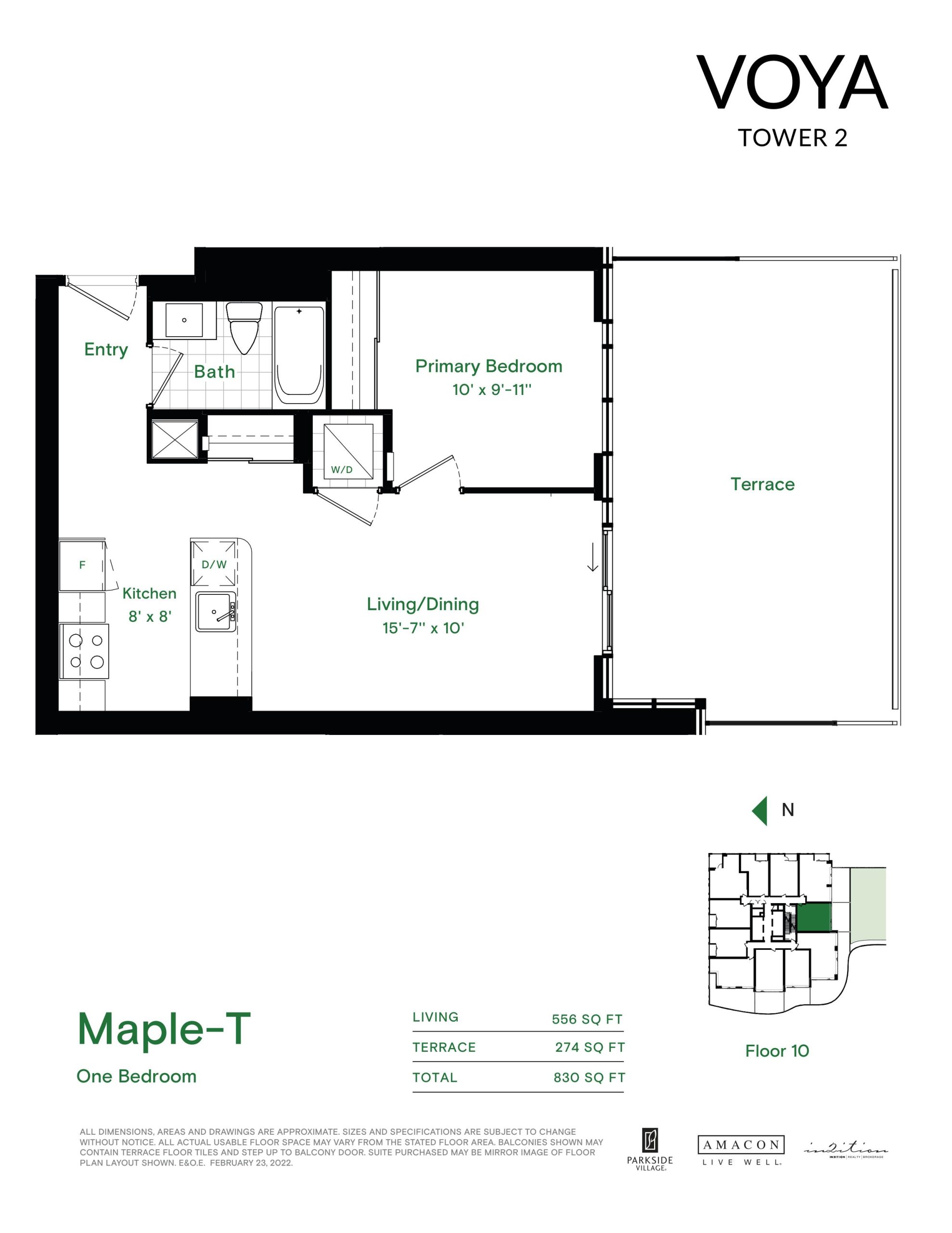 Maple-T - Podium floor plan