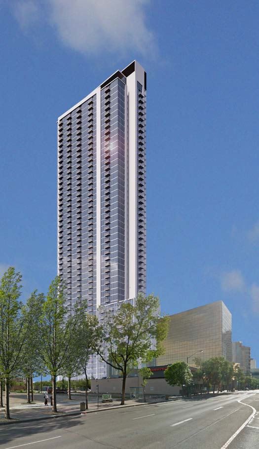 10123 106 Street Condos, Edmonton. Artist’s rendering.