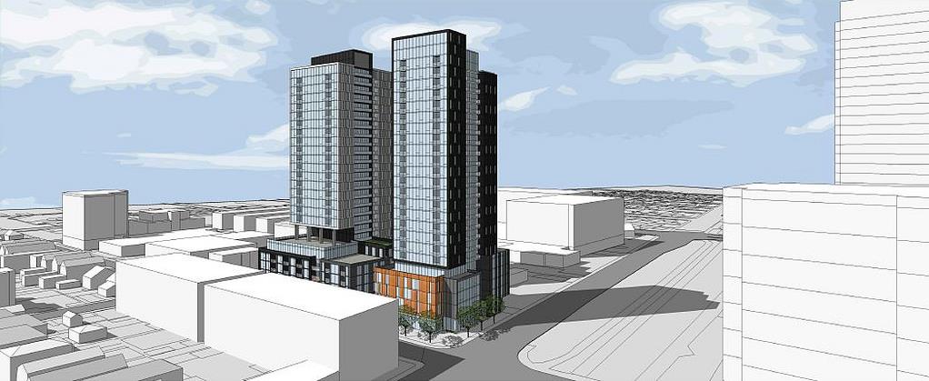 250 & 274 Parkdale Avenue in Ottawa — rendering 2