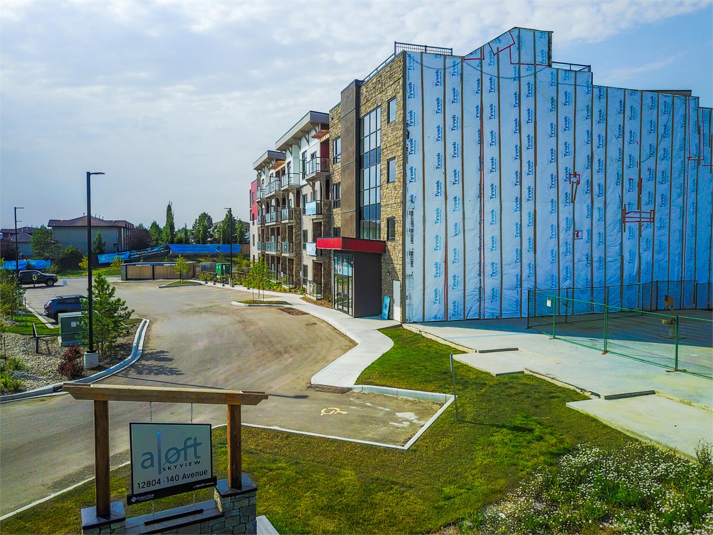 ALOFT Skyview in Edmonton — rendering 2
