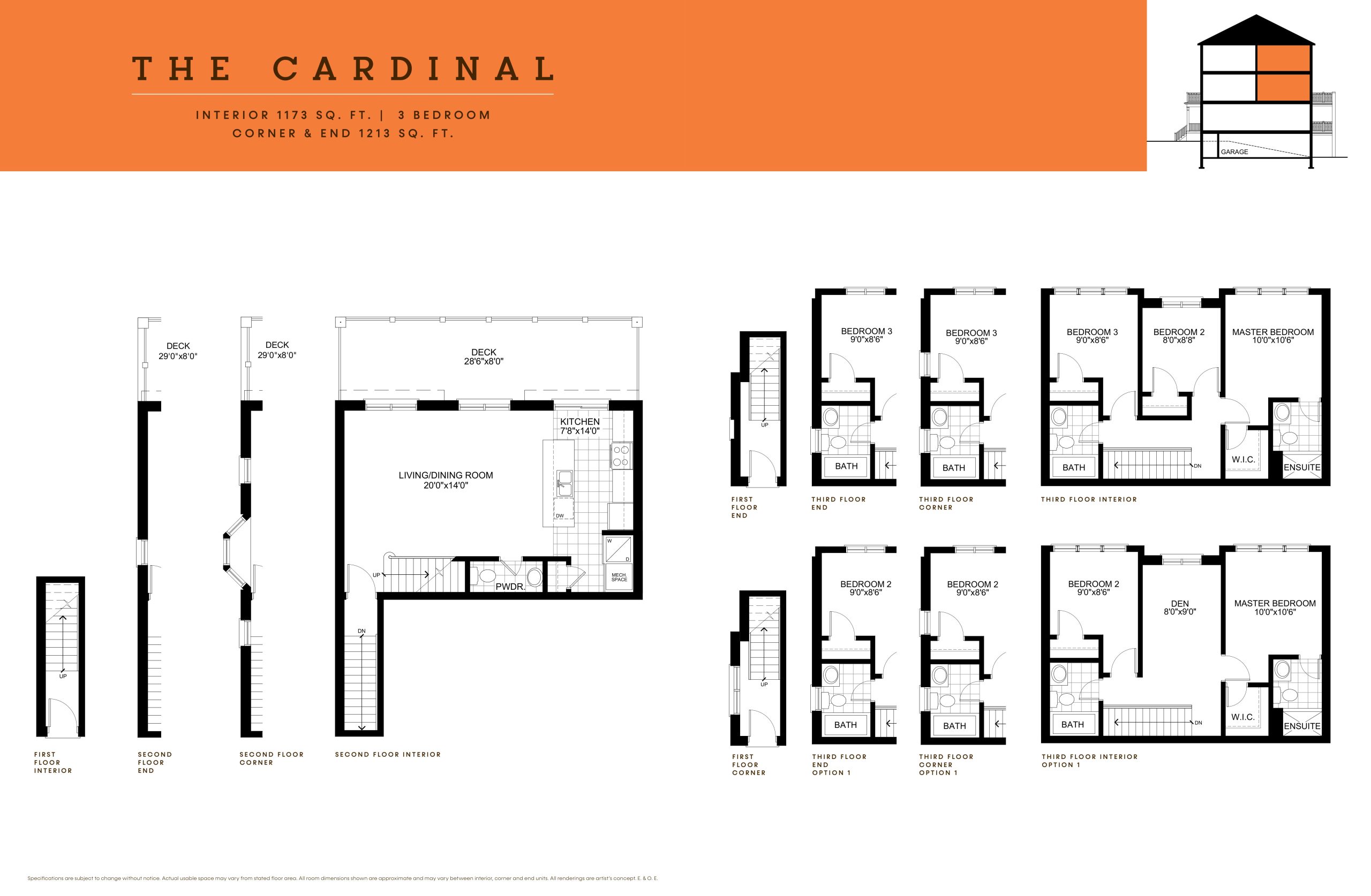 The Cardinal floor plan