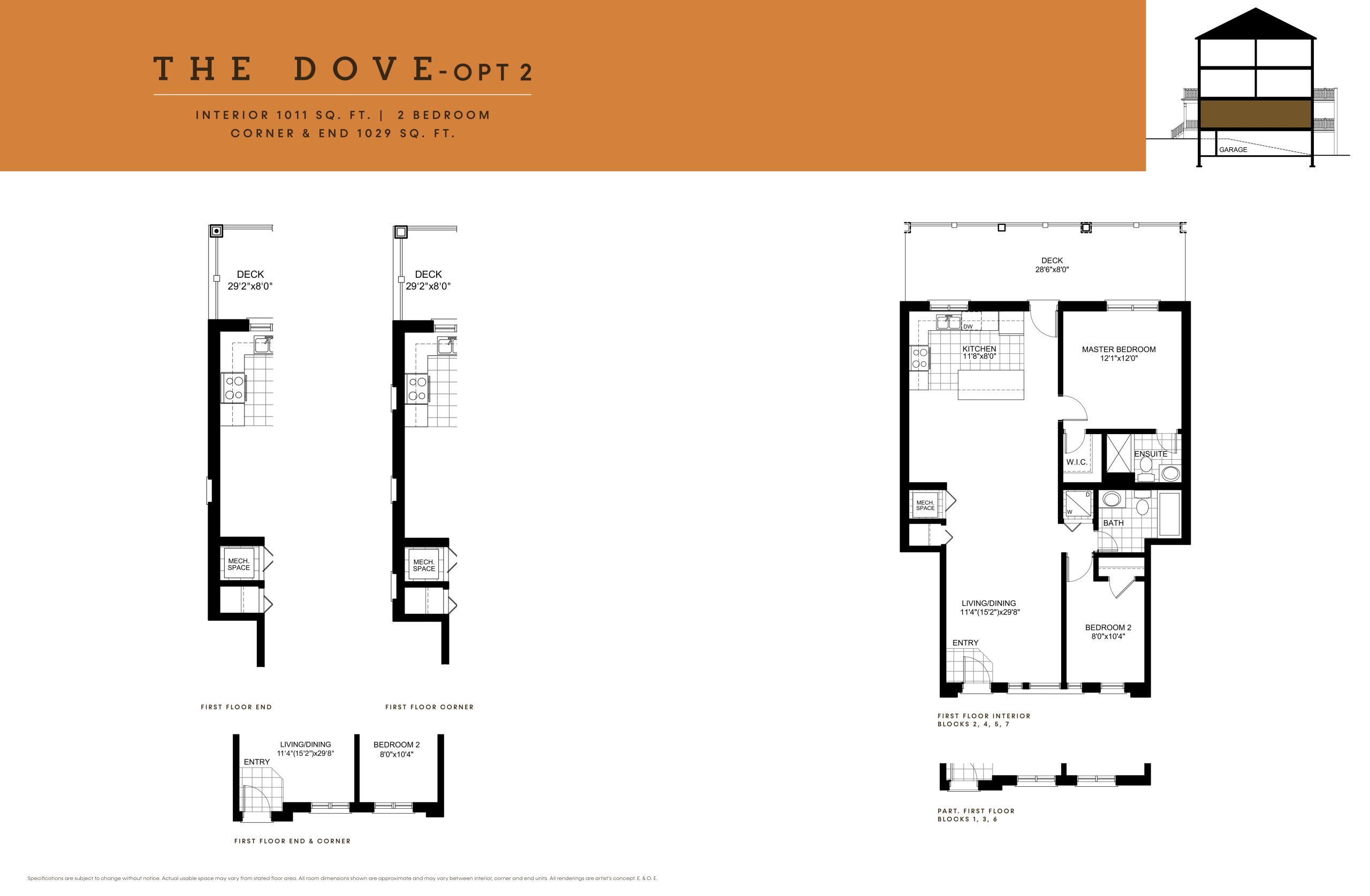 The Dover - Opt 1 floor plan