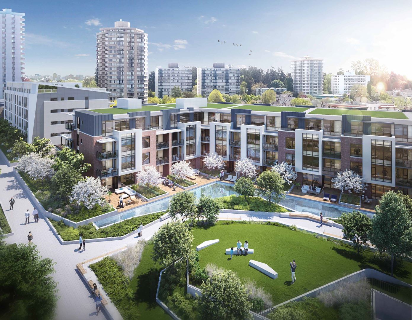 Capital Park in Victoria — rendering 2