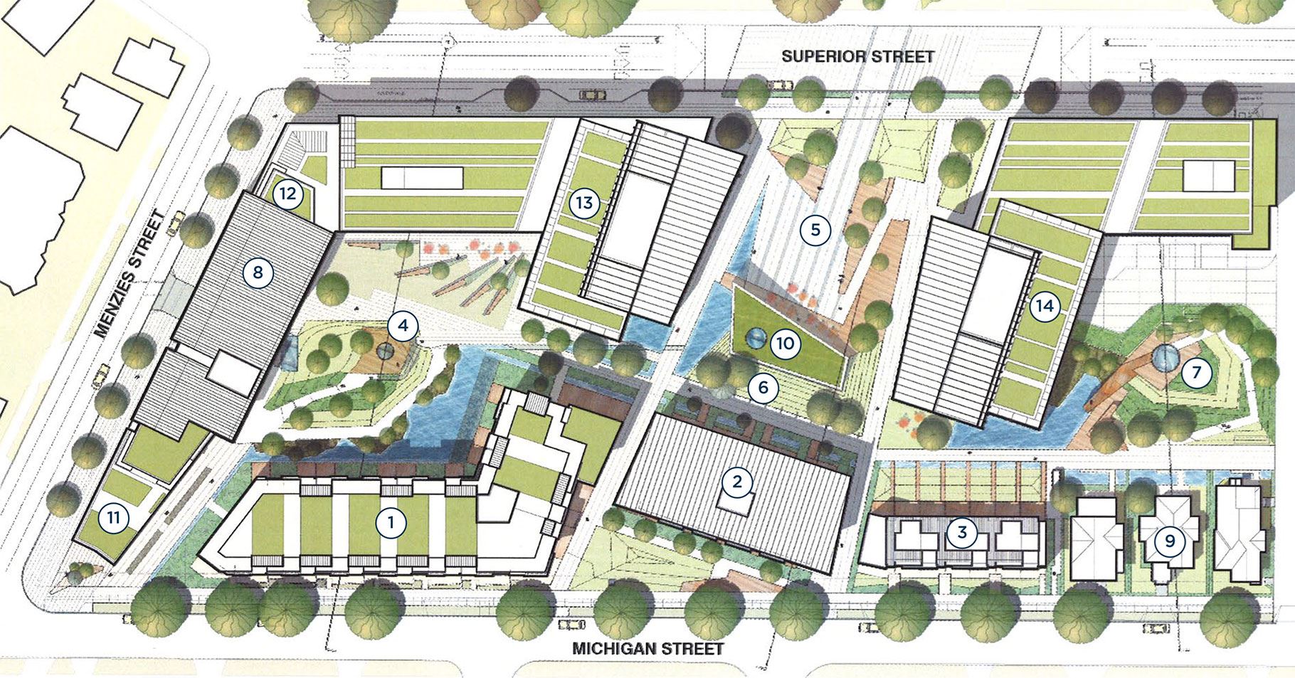 Capital Park in Victoria — rendering 11