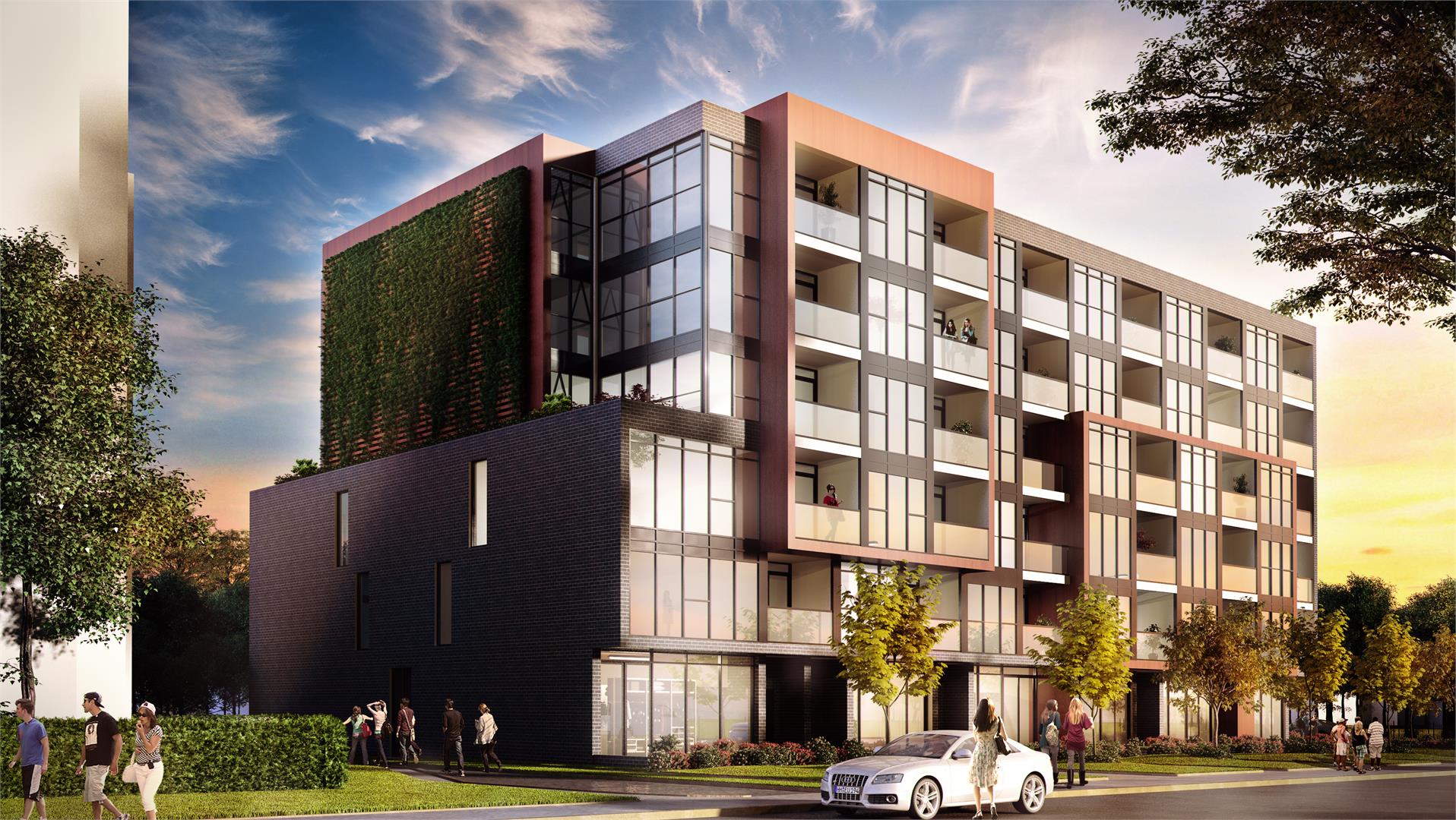 LJM Landing in Hamilton — rendering 3